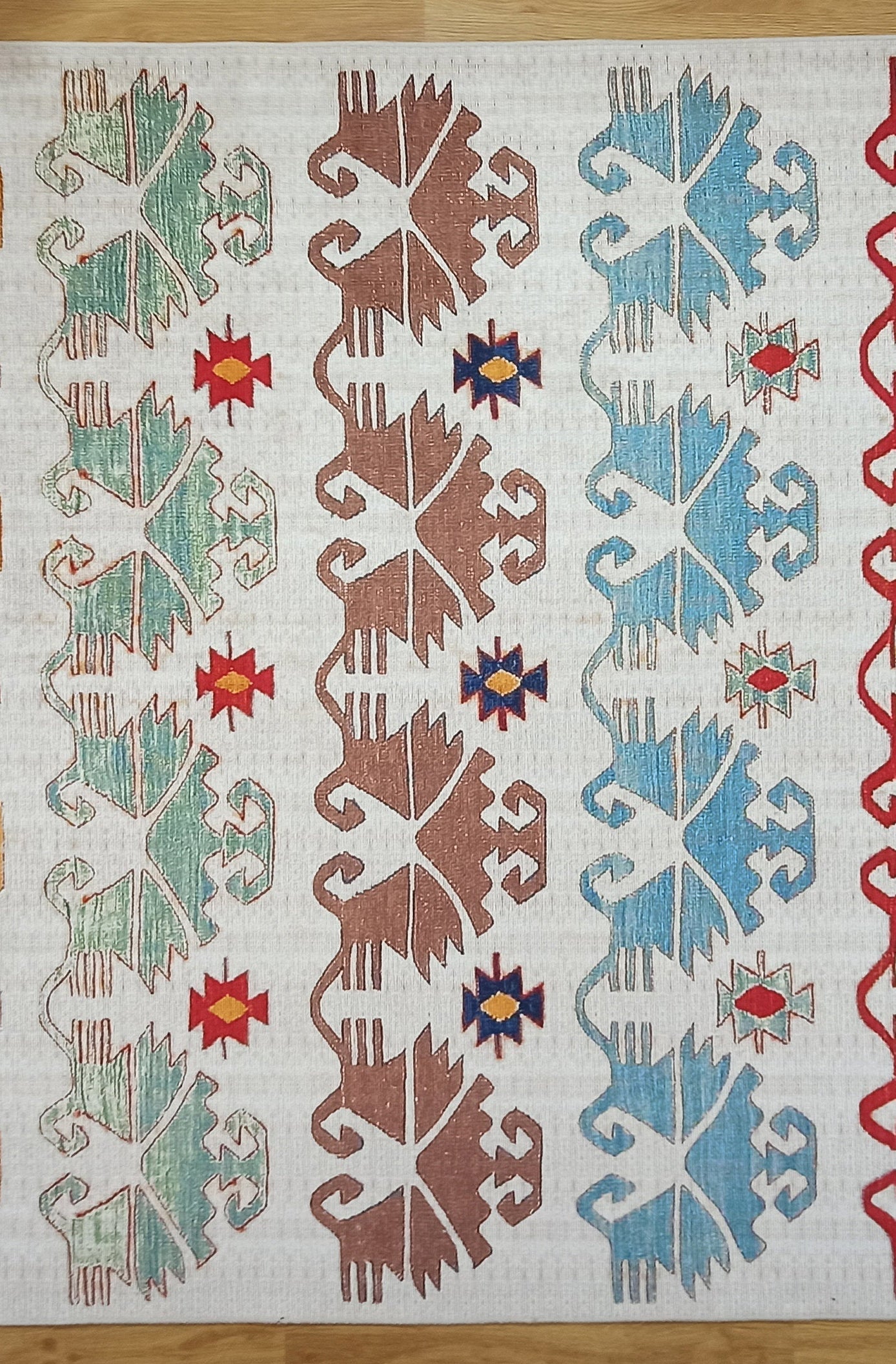 Azay Rug Turkish Colorful Rug