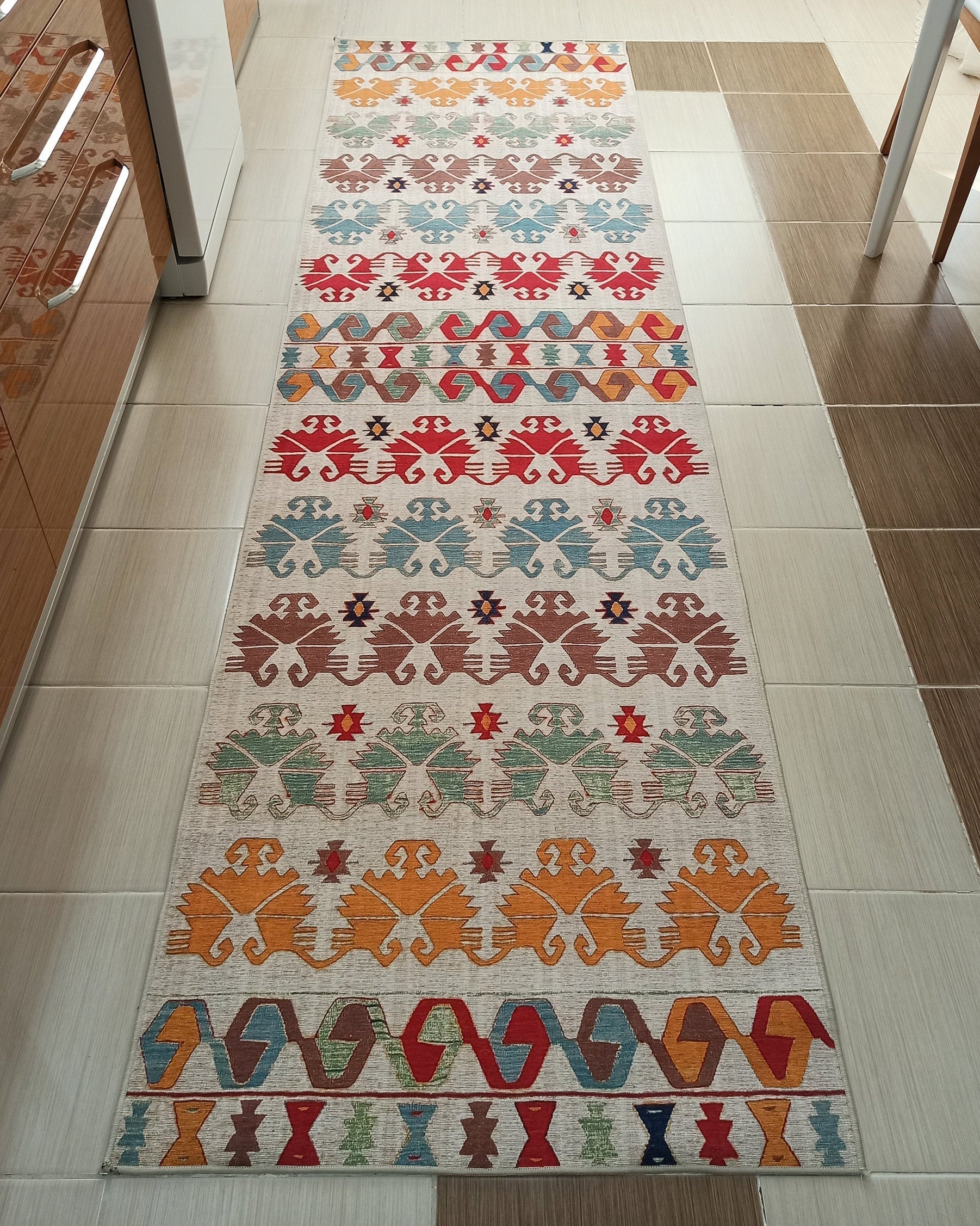 Azay Rug Turkish Colorful Rug