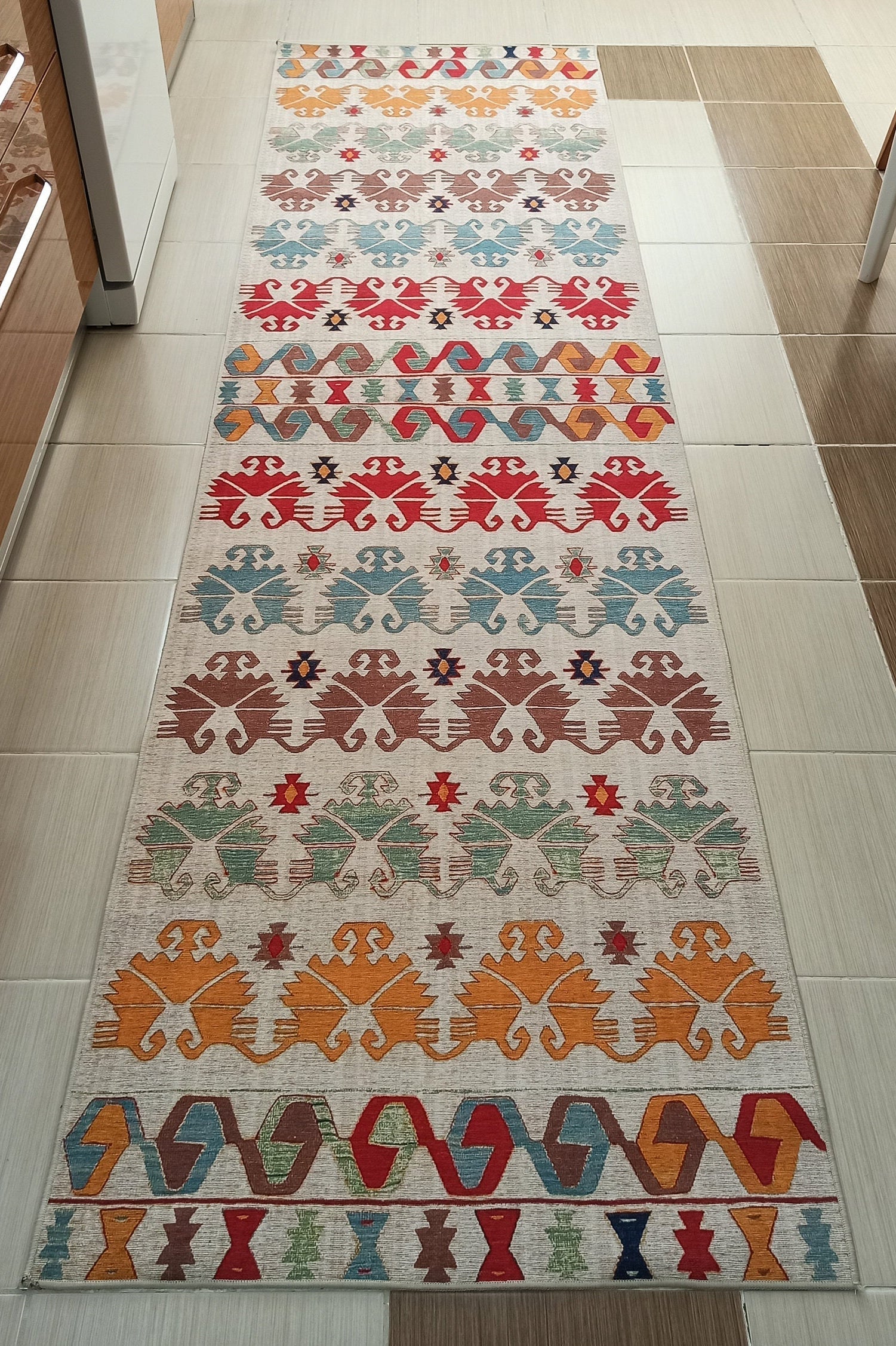 Azay Rug Turkish Colorful Rug