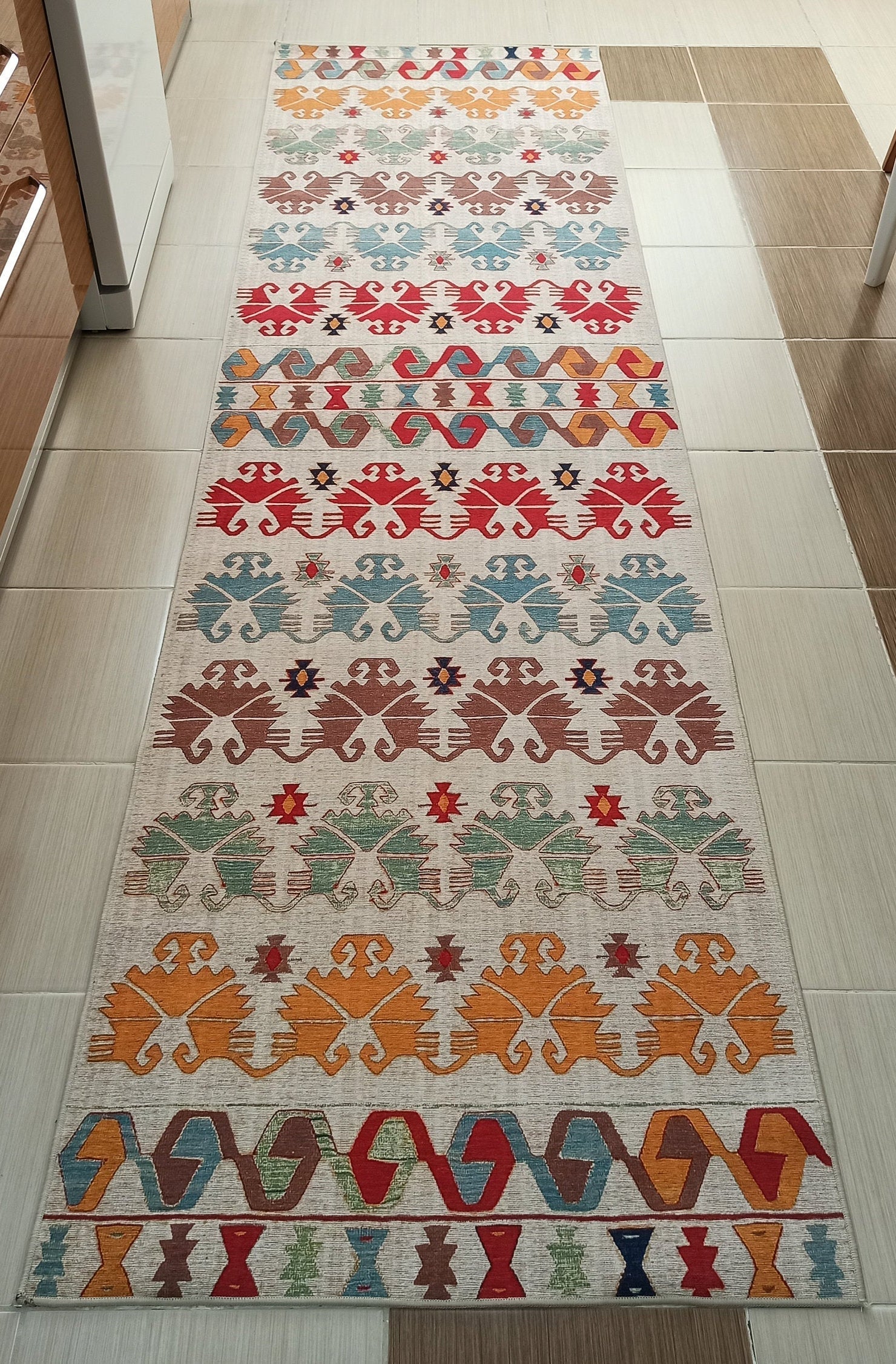 Azay Rug Turkish Colorful Rug