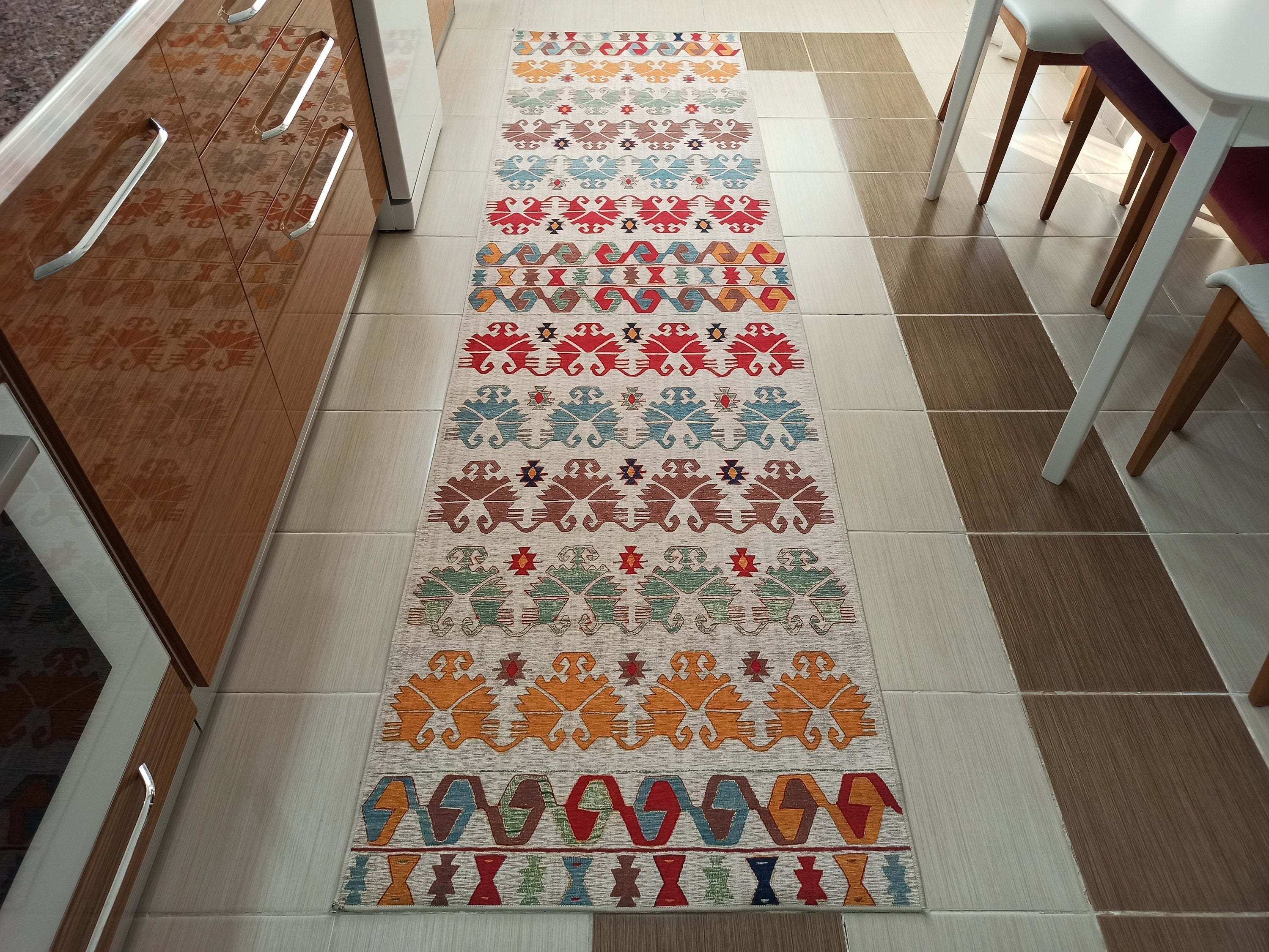 Azay Rug Turkish Colorful Rug