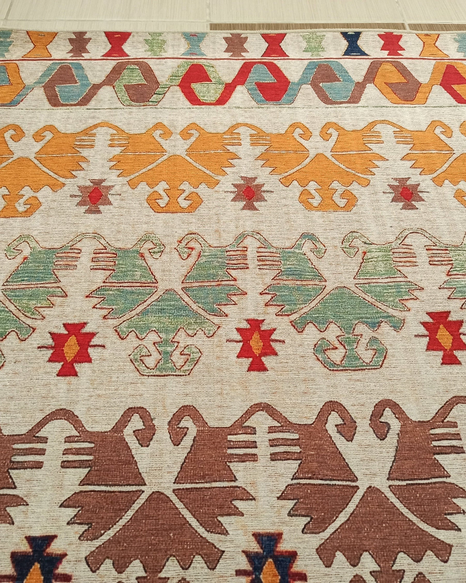 Azay Rug Turkish Colorful Rug