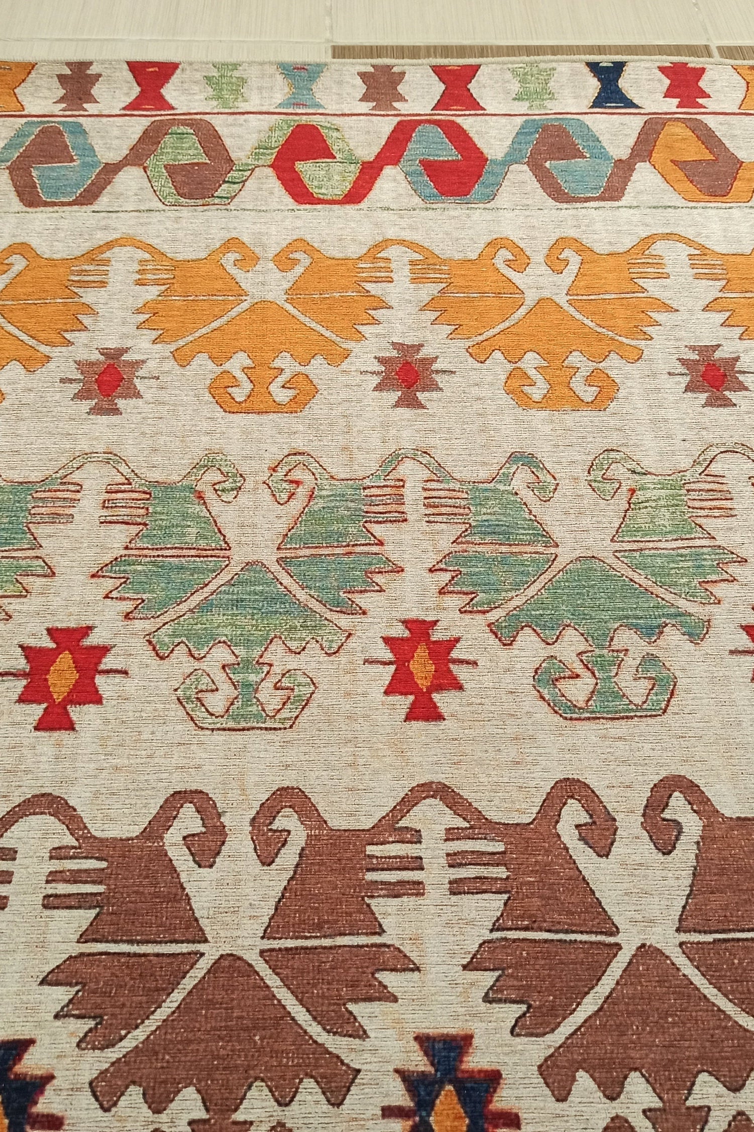 Azay Rug Turkish Colorful Rug