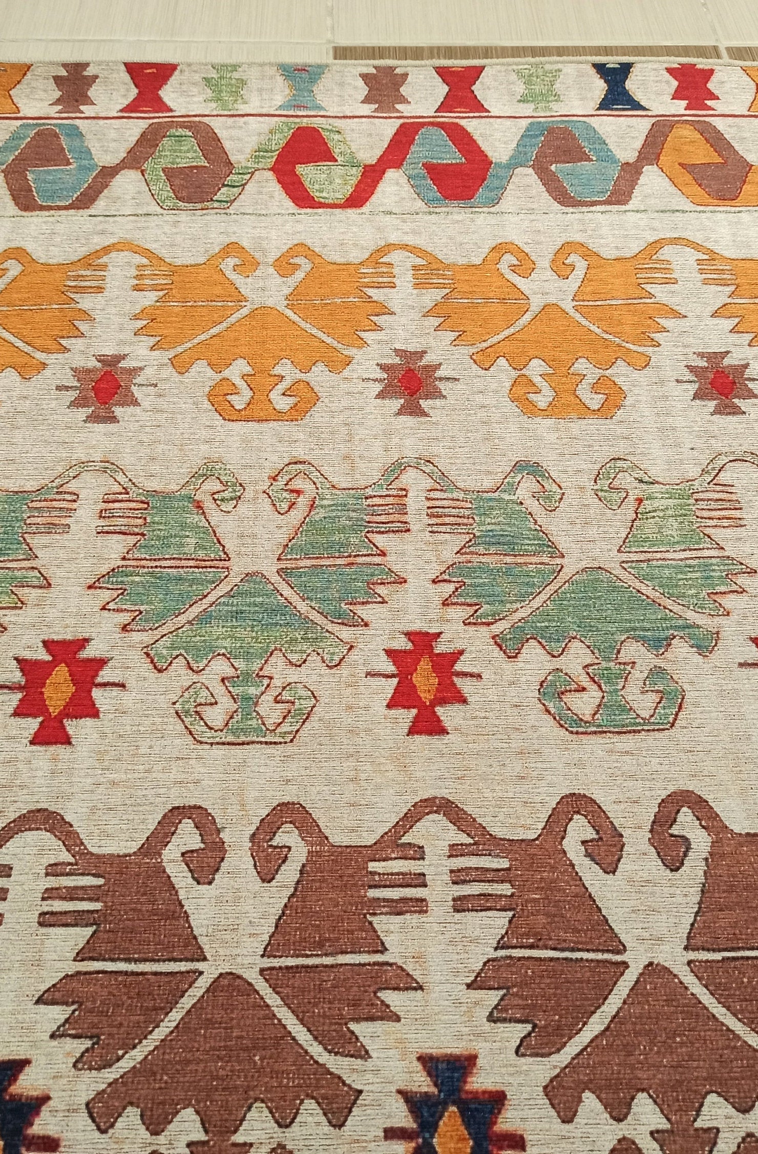 Azay Rug Turkish Colorful Rug