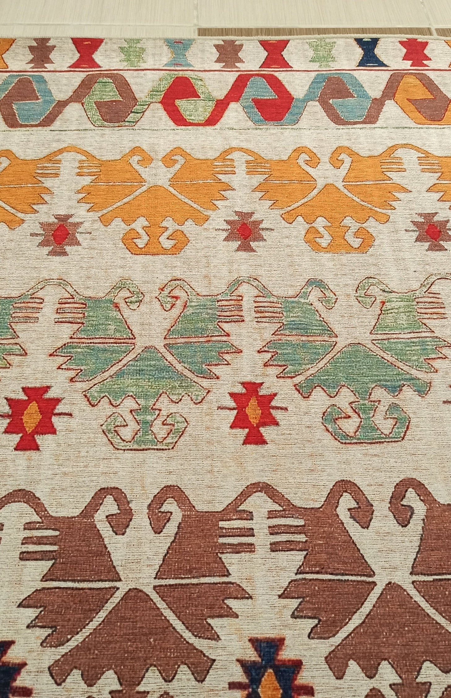 Azay Rug Turkish Colorful Rug