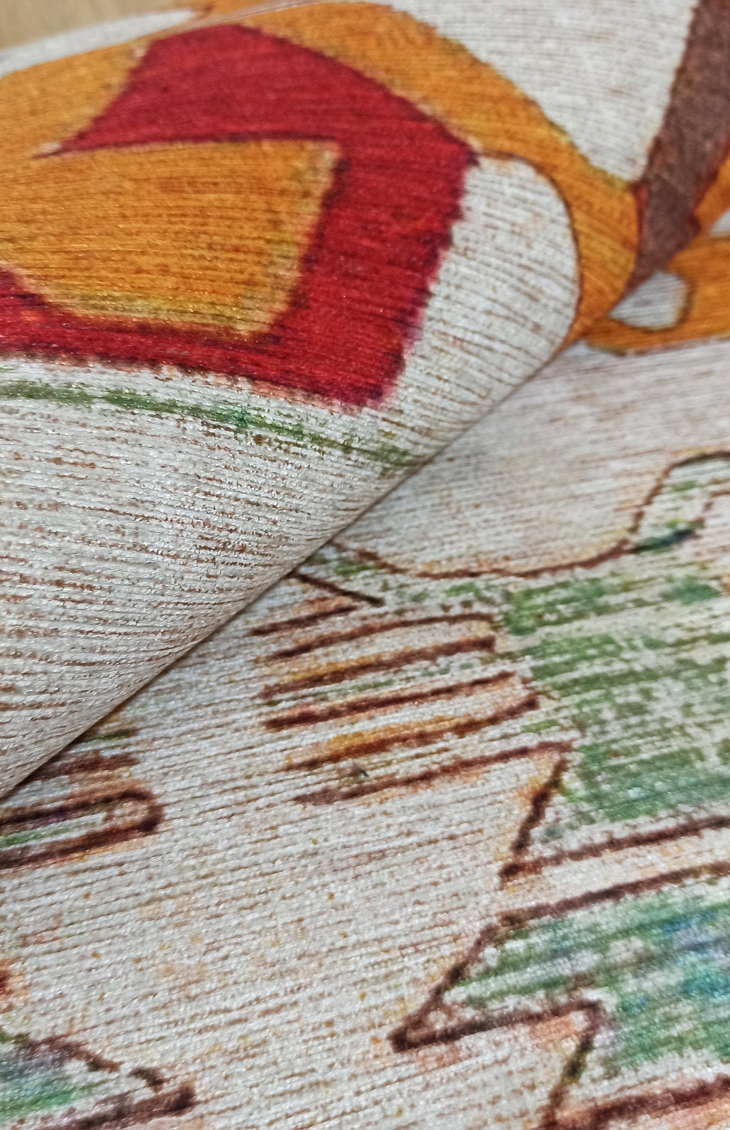 Azay Rug Turkish Colorful Rug