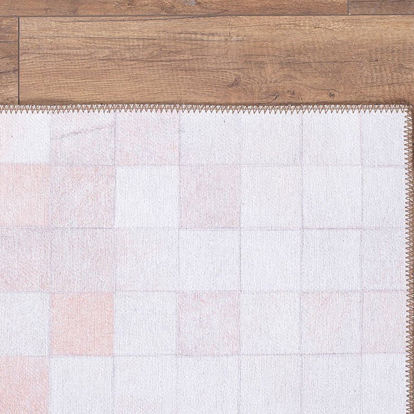 Aziza Modern Ivory Beige Orange Brown Rug