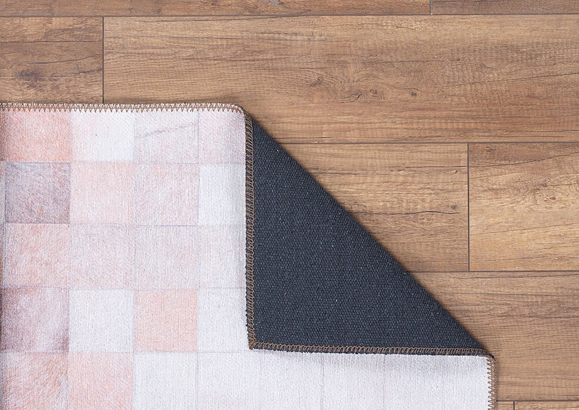 Aziza Modern Ivory Beige Orange Brown Rug