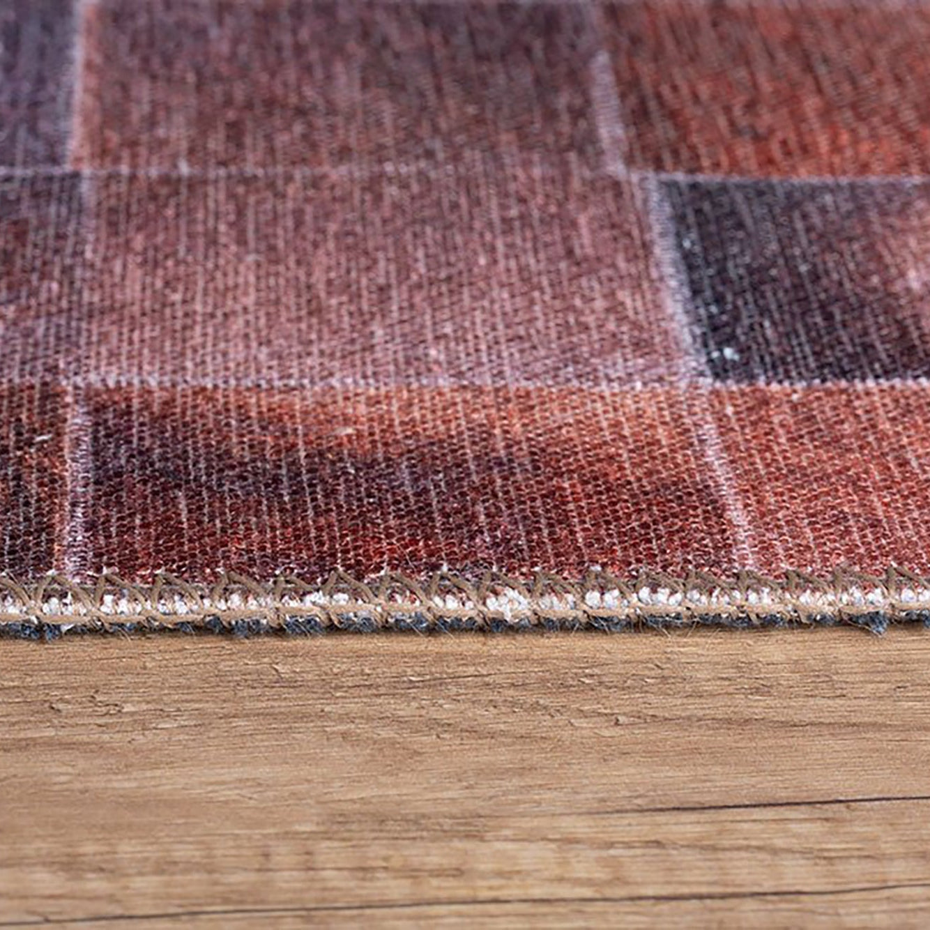 Aziza Modern Ivory Beige Orange Brown Rug