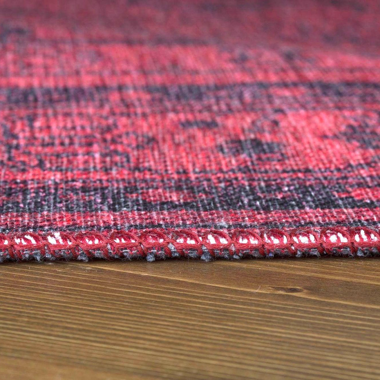 Azra Turkish Vintage Red and Blue Rug