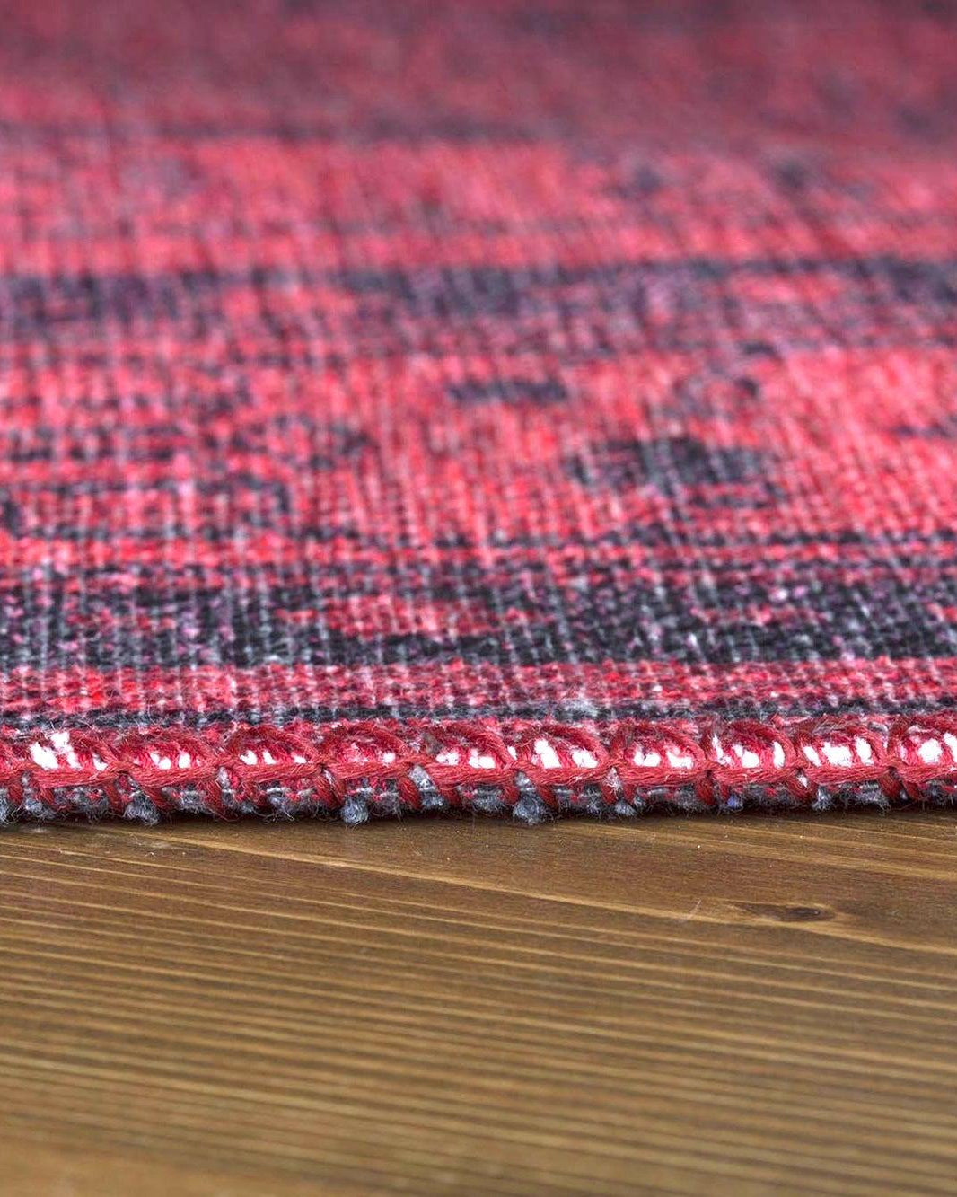 Azra Turkish Vintage Red and Blue Rug