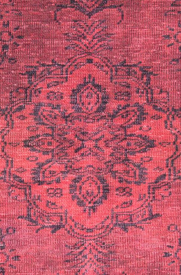 Azra Turkish Vintage Red and Blue Rug