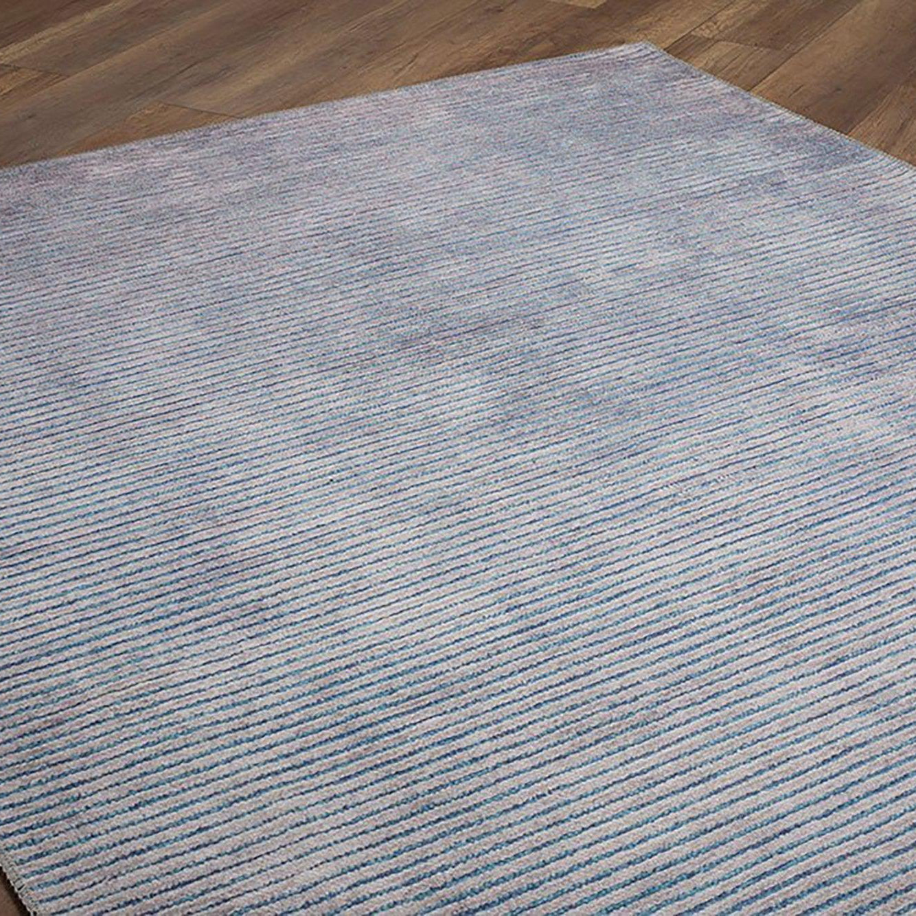 Bala Modern Blue Silver Gray Rug