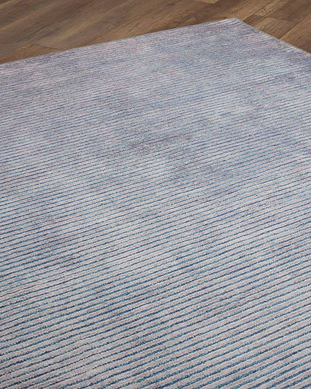 Bala Modern Blue Silver Gray Rug
