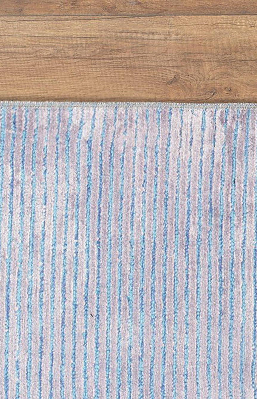 Bala Modern Blue Silver Gray Rug