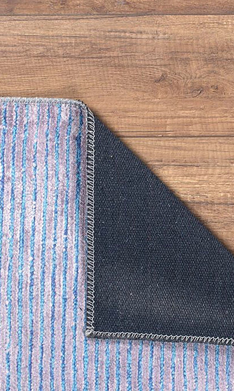 Bala Modern Blue Silver Gray Rug