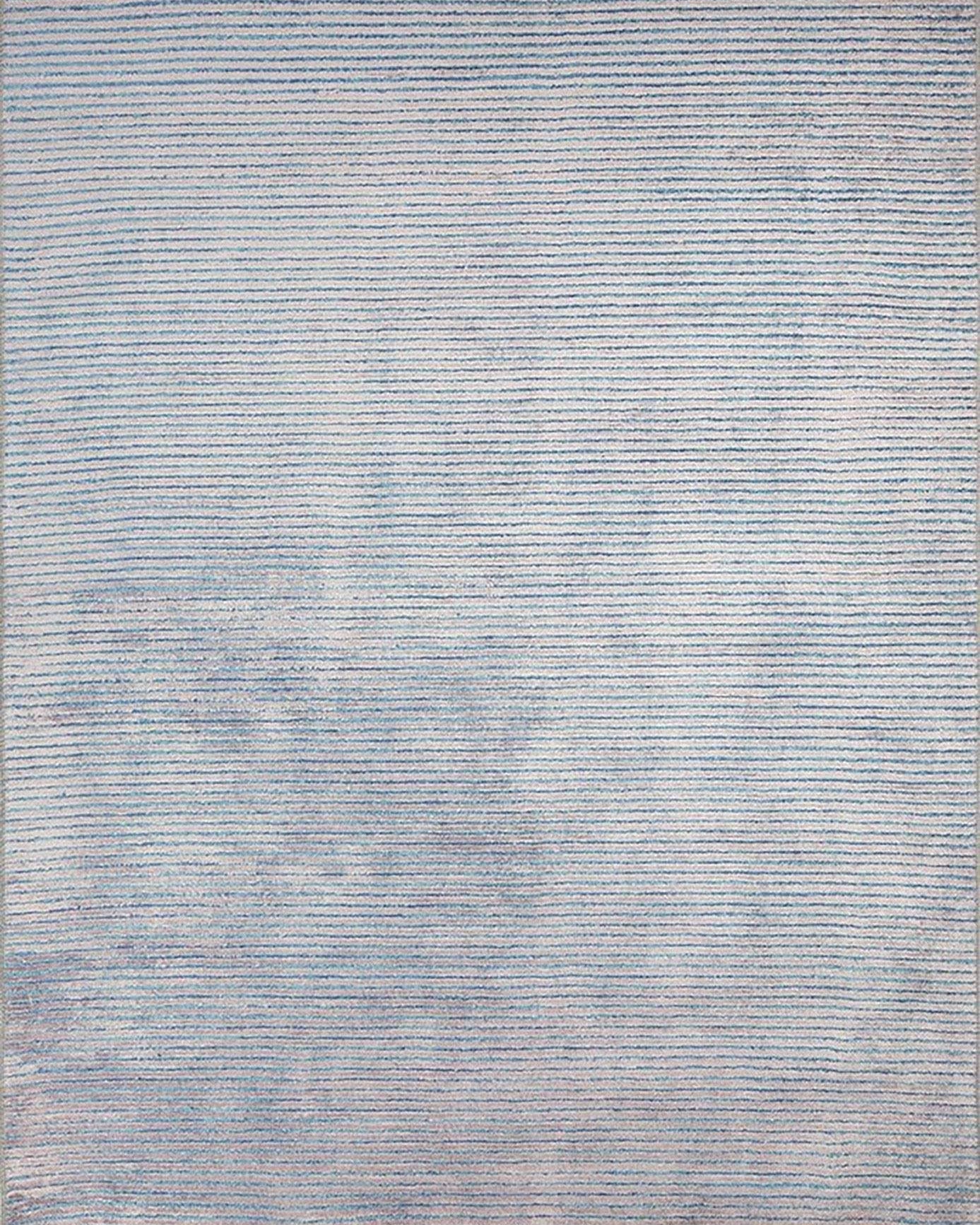 Bala Modern Blue Silver Gray Rug