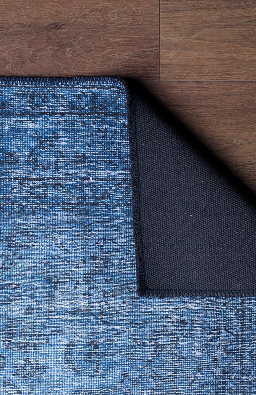 Banu Turkish Modern Blue Rug