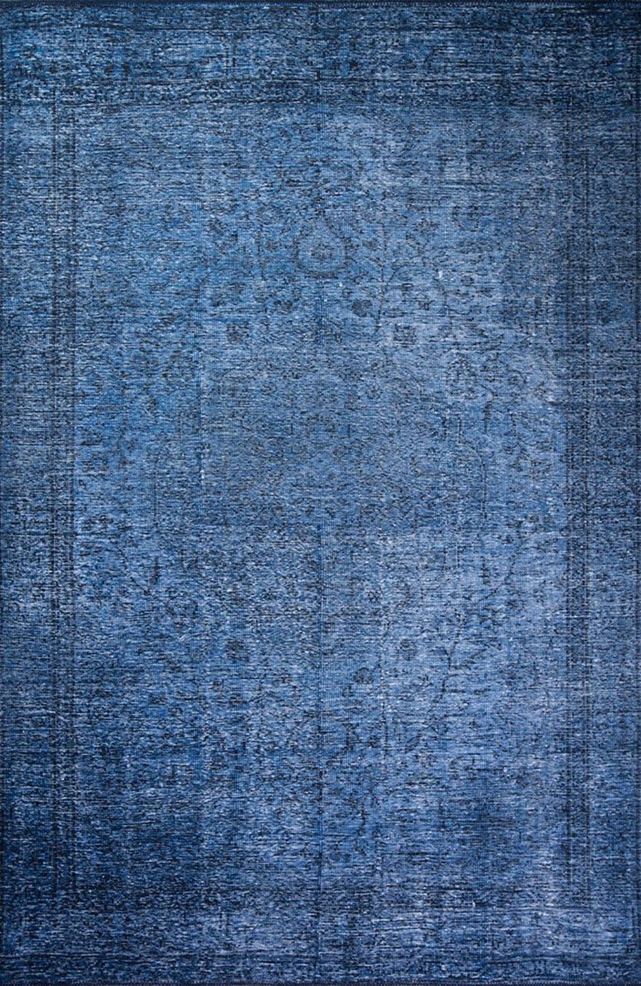 Banu Turkish Modern Blue Rug