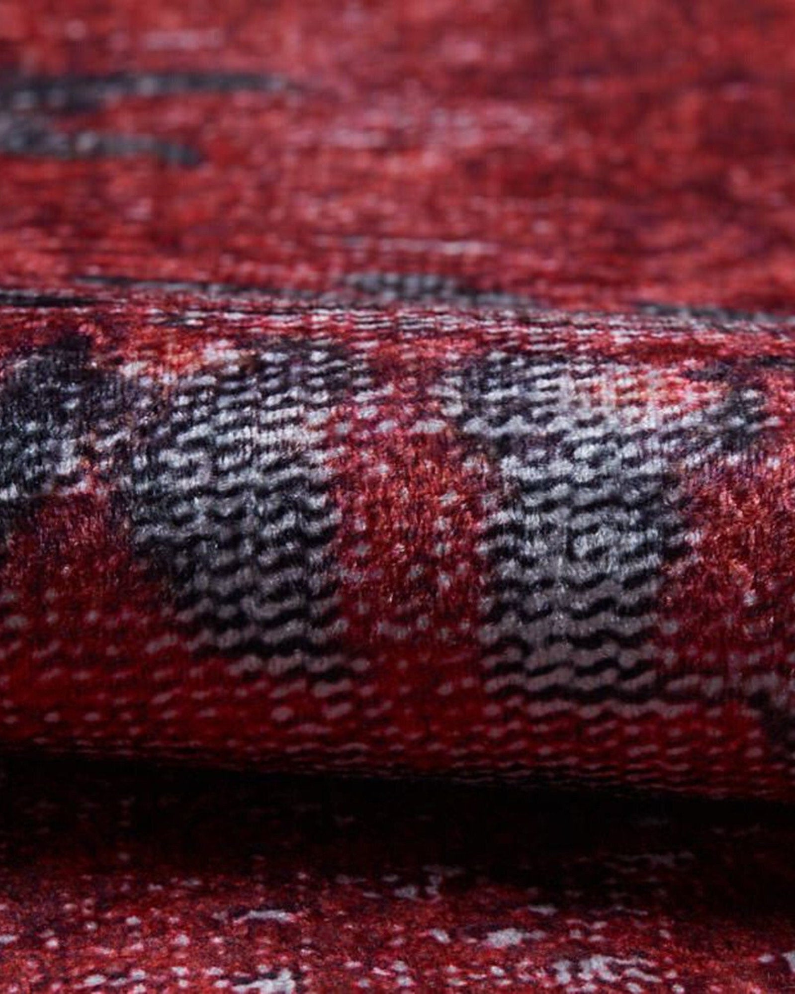 Barba Red Beige Turkish Rug