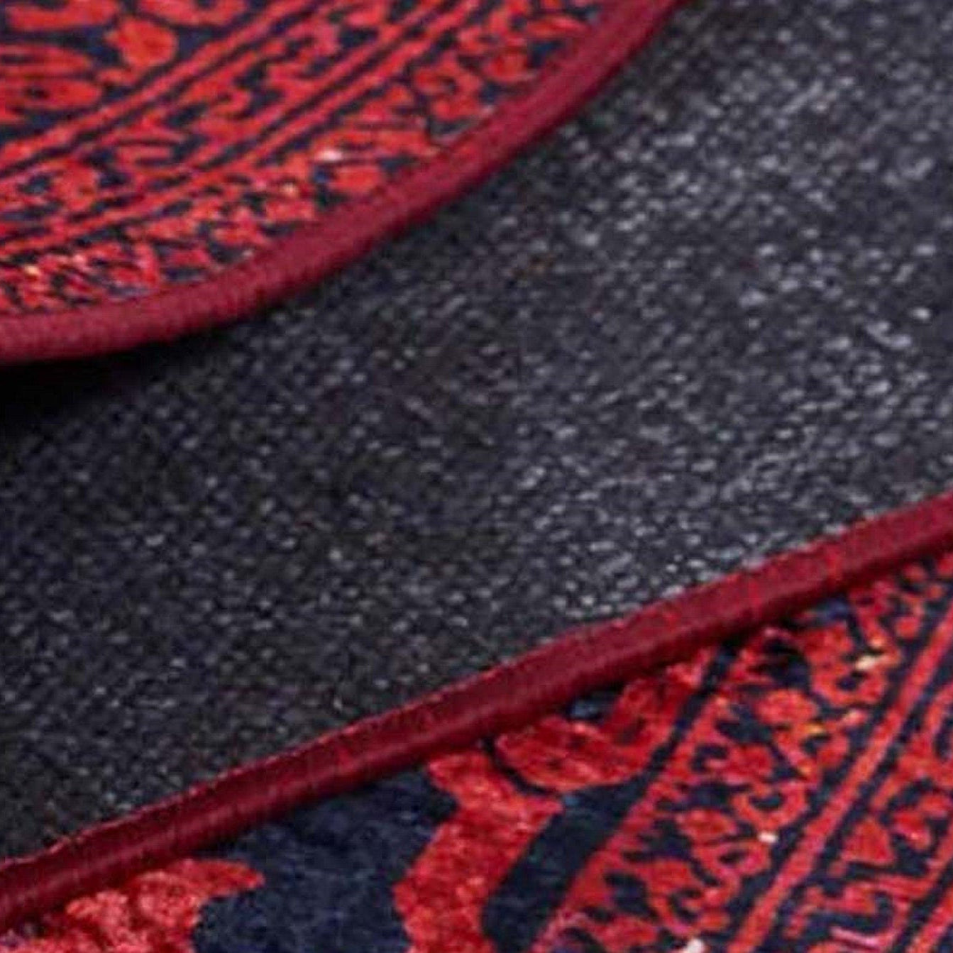 Barba Red Beige Turkish Rug