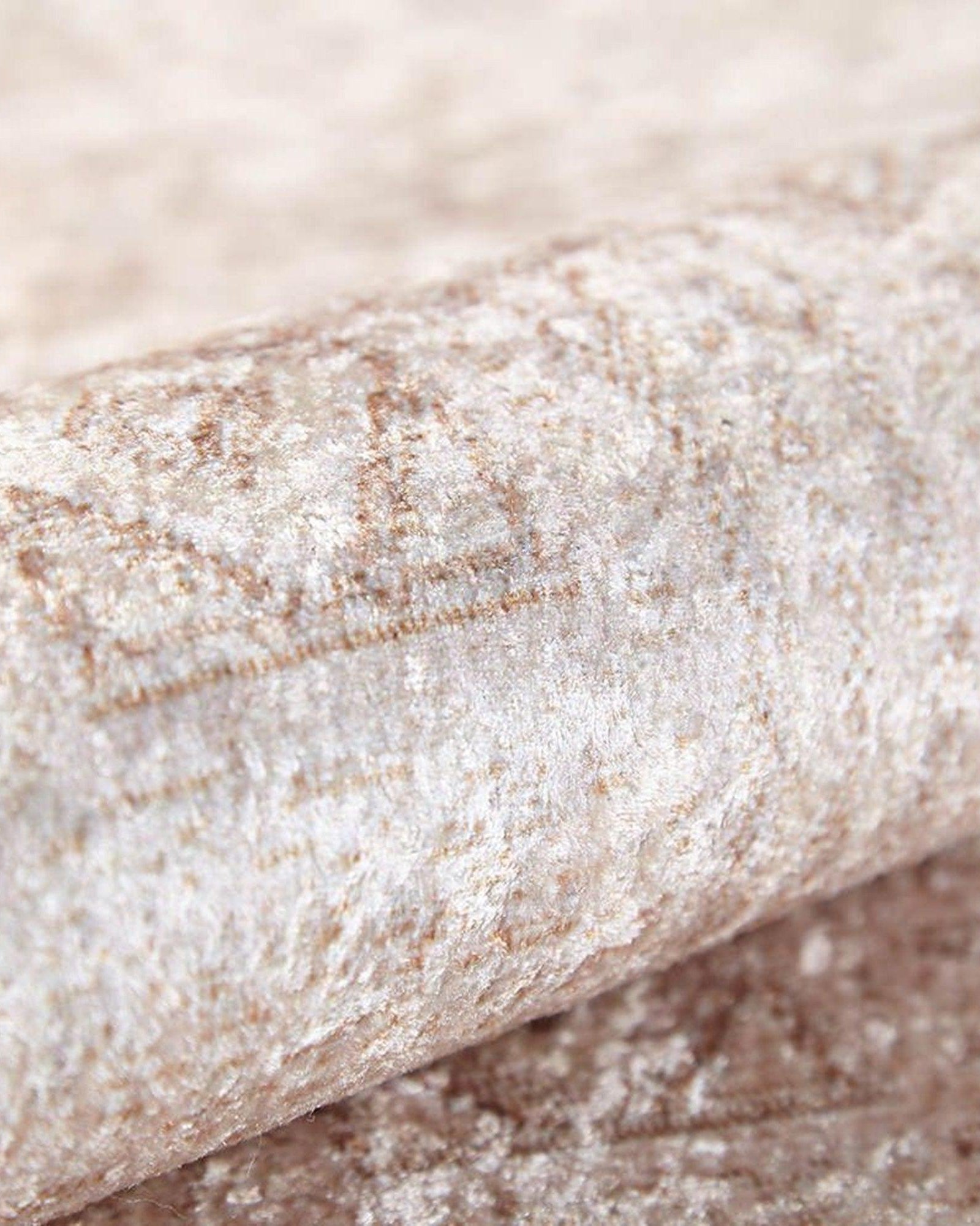 Bella Turkish Muted Tribal Solid Beige Rug