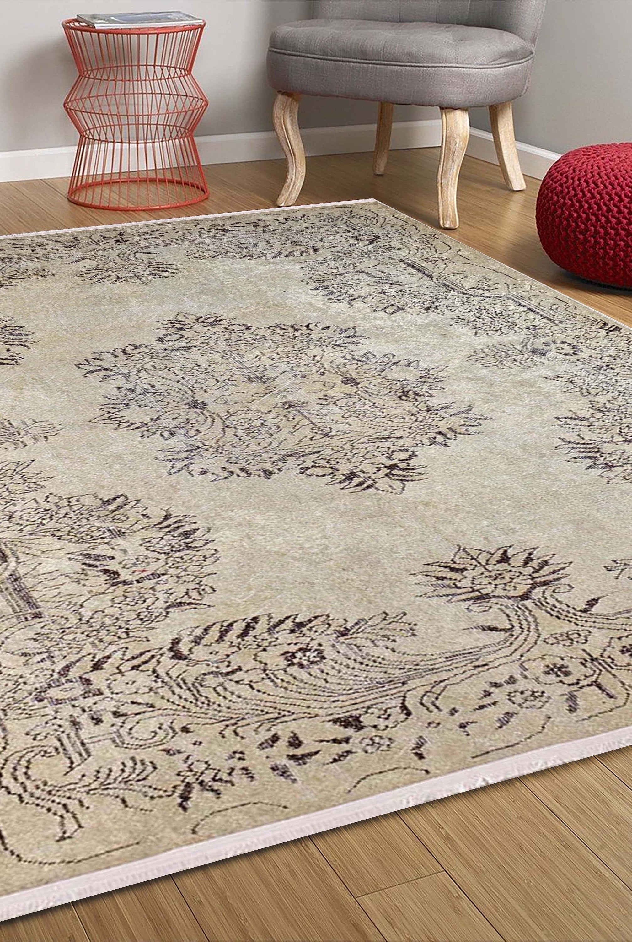 Bera Turkish Central Medallion Rug