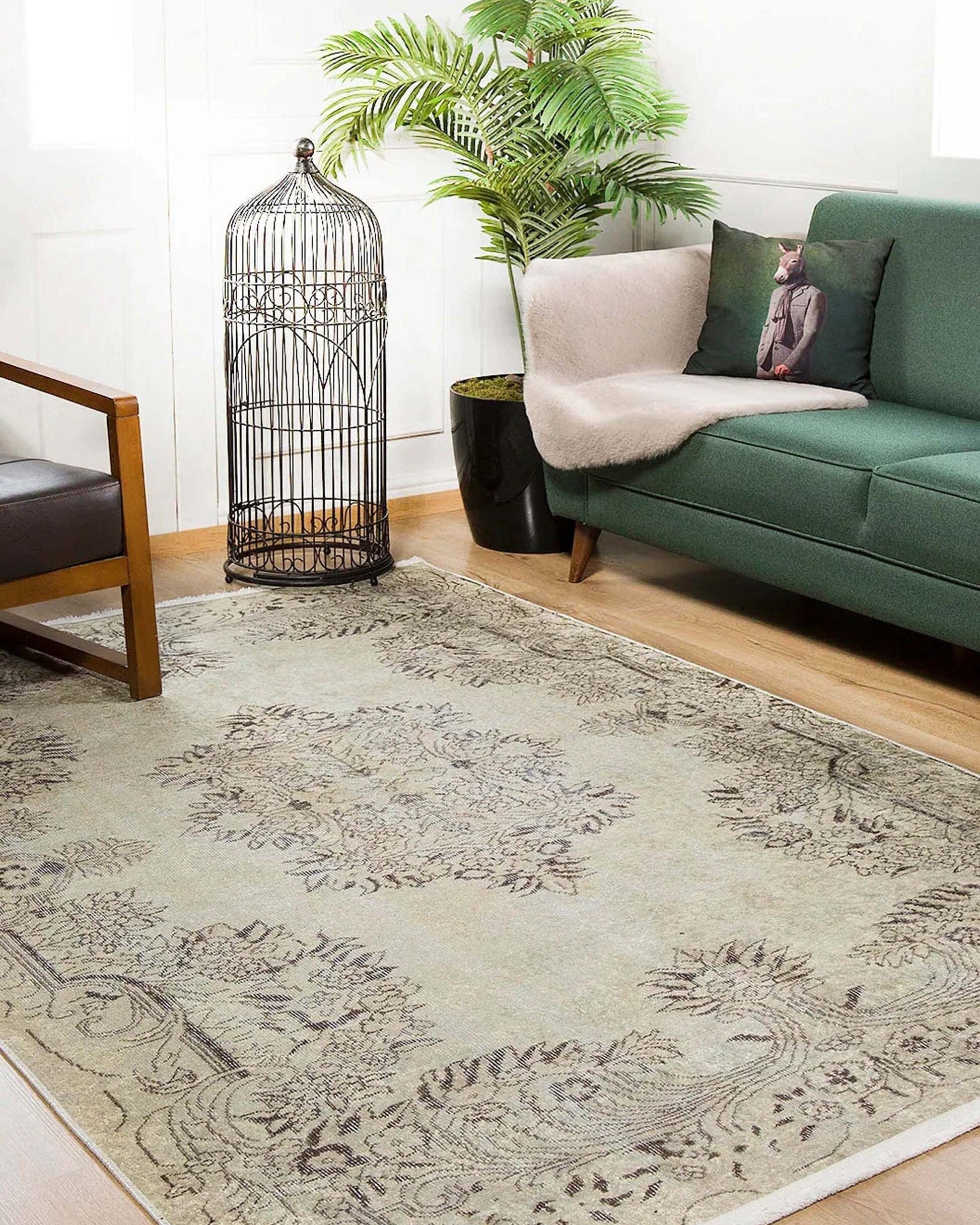 Bera Turkish Central Medallion Rug