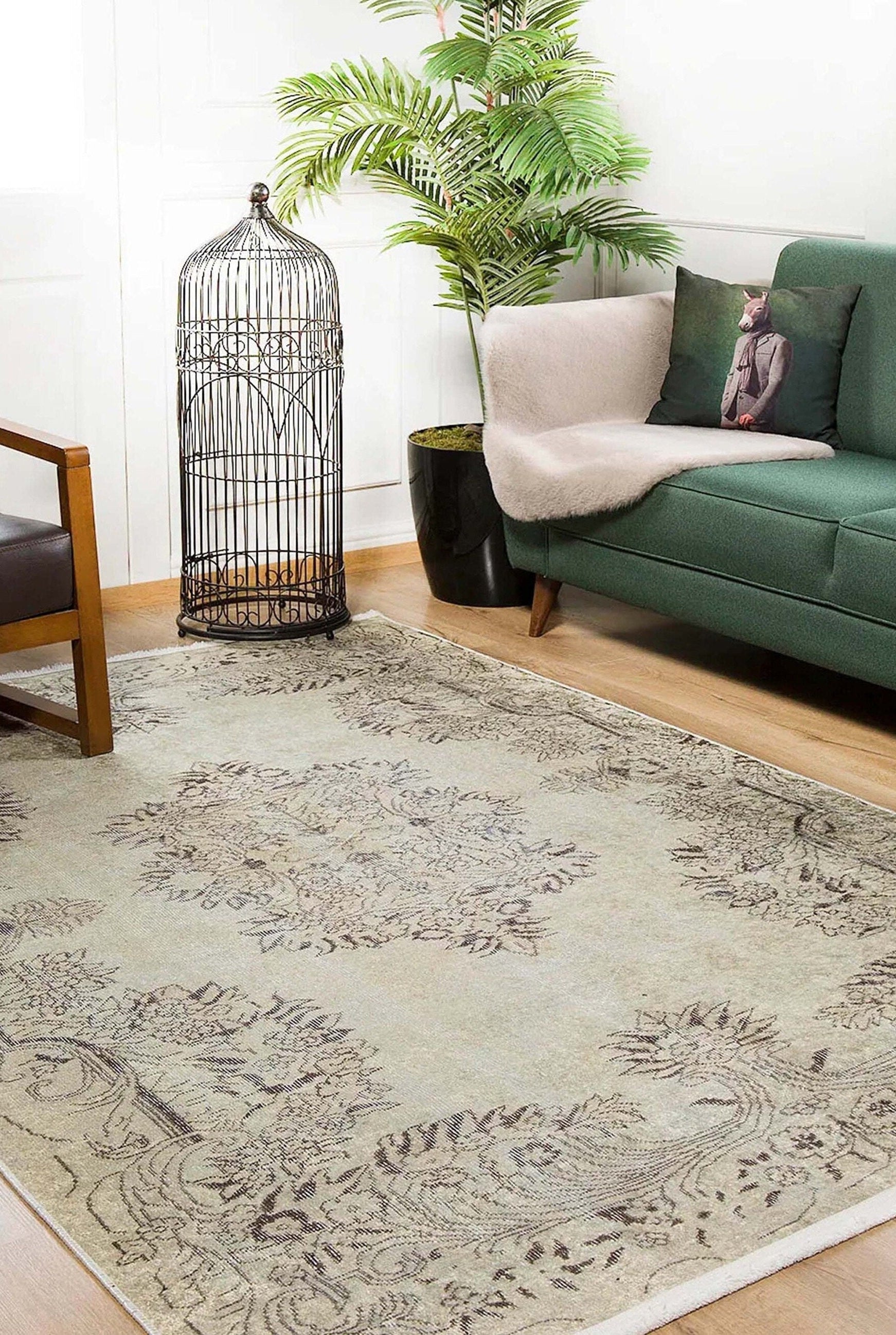 Bera Turkish Central Medallion Rug