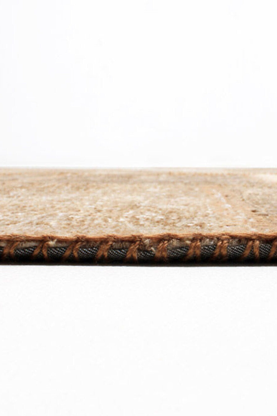 Albie Patchwork Light Brown Distressed Turkish Rug