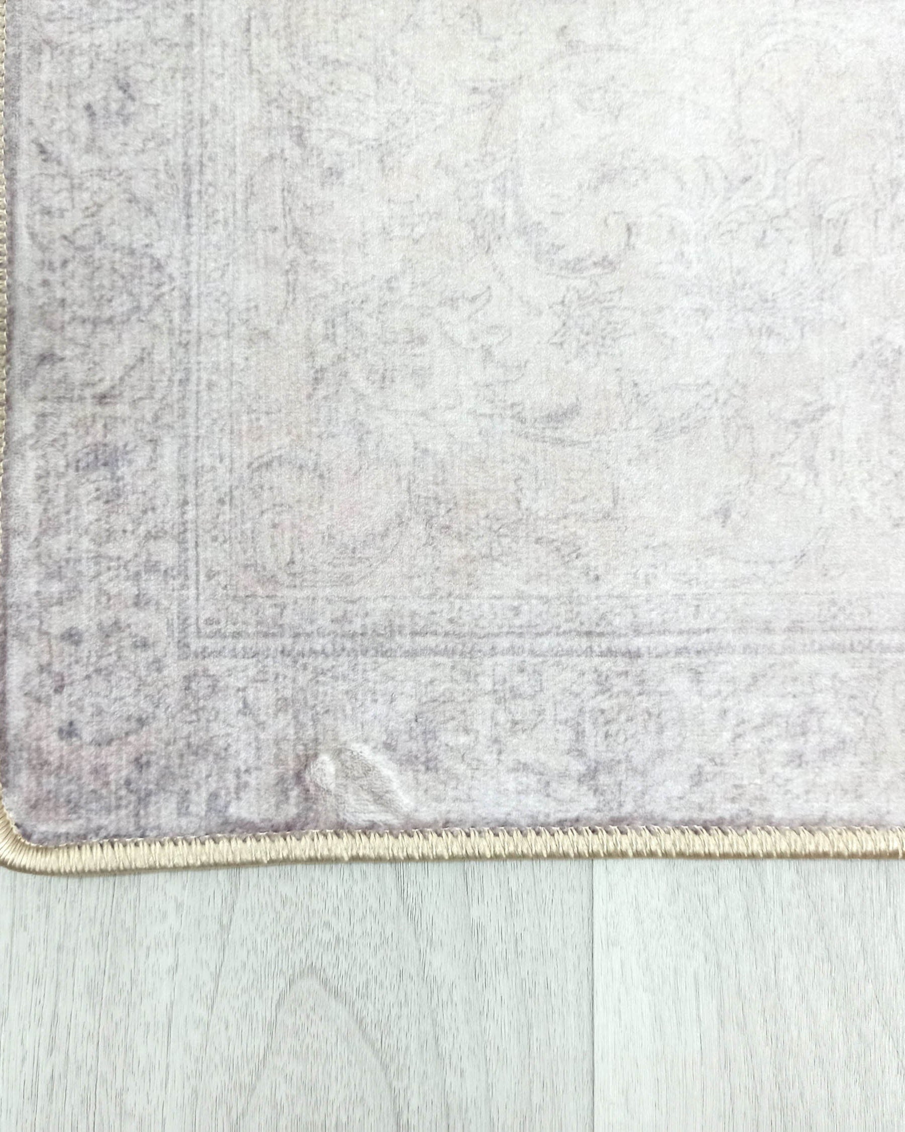 Bona Neutral Faded Pink Beige Blush Rug