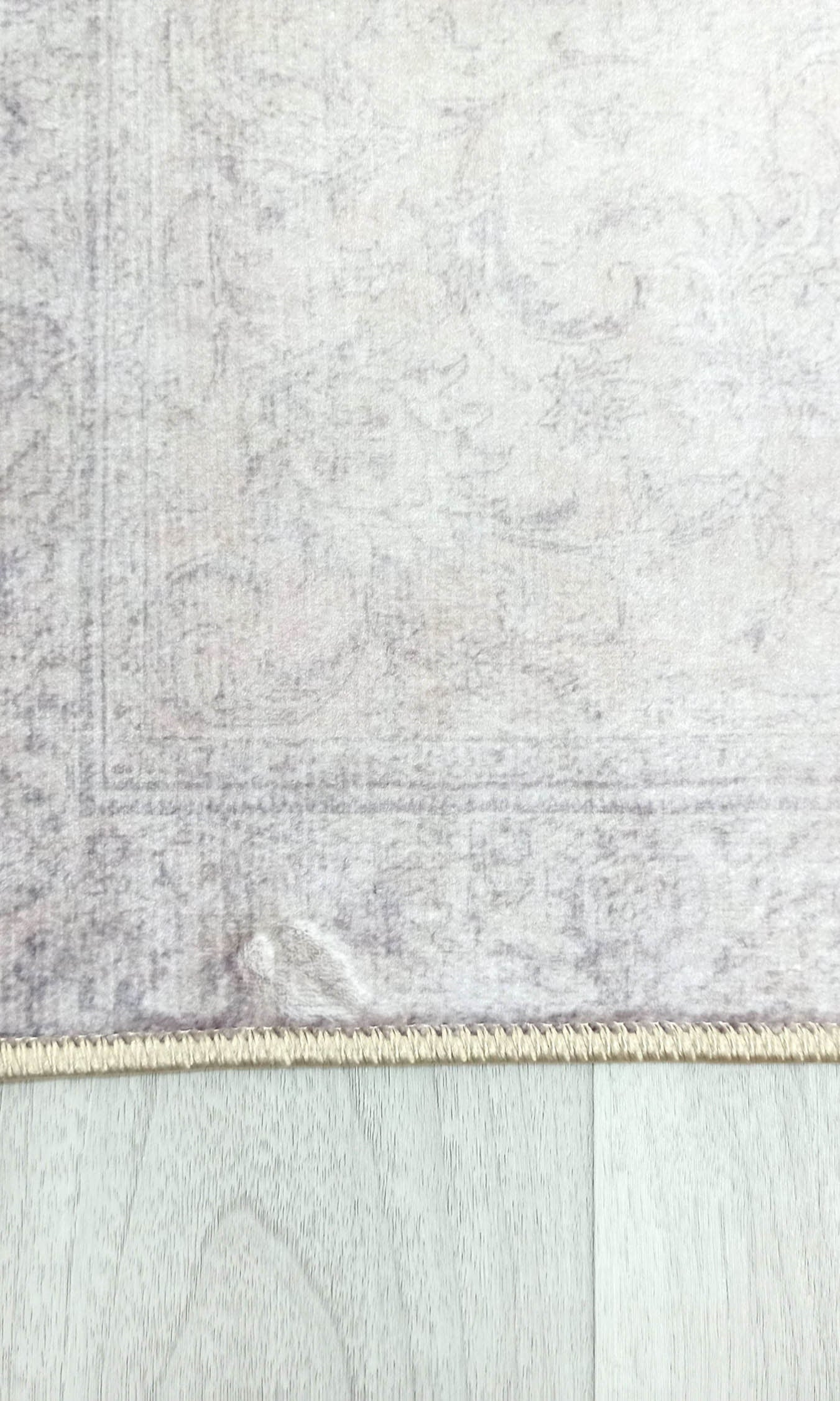 Bona Neutral Faded Pink Beige Blush Rug