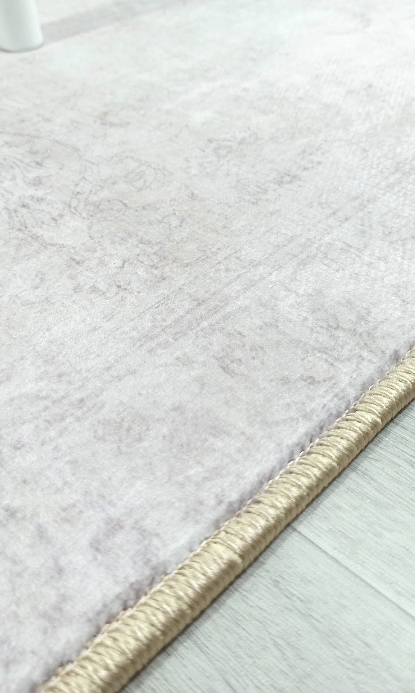 Bona Neutral Faded Pink Beige Blush Rug