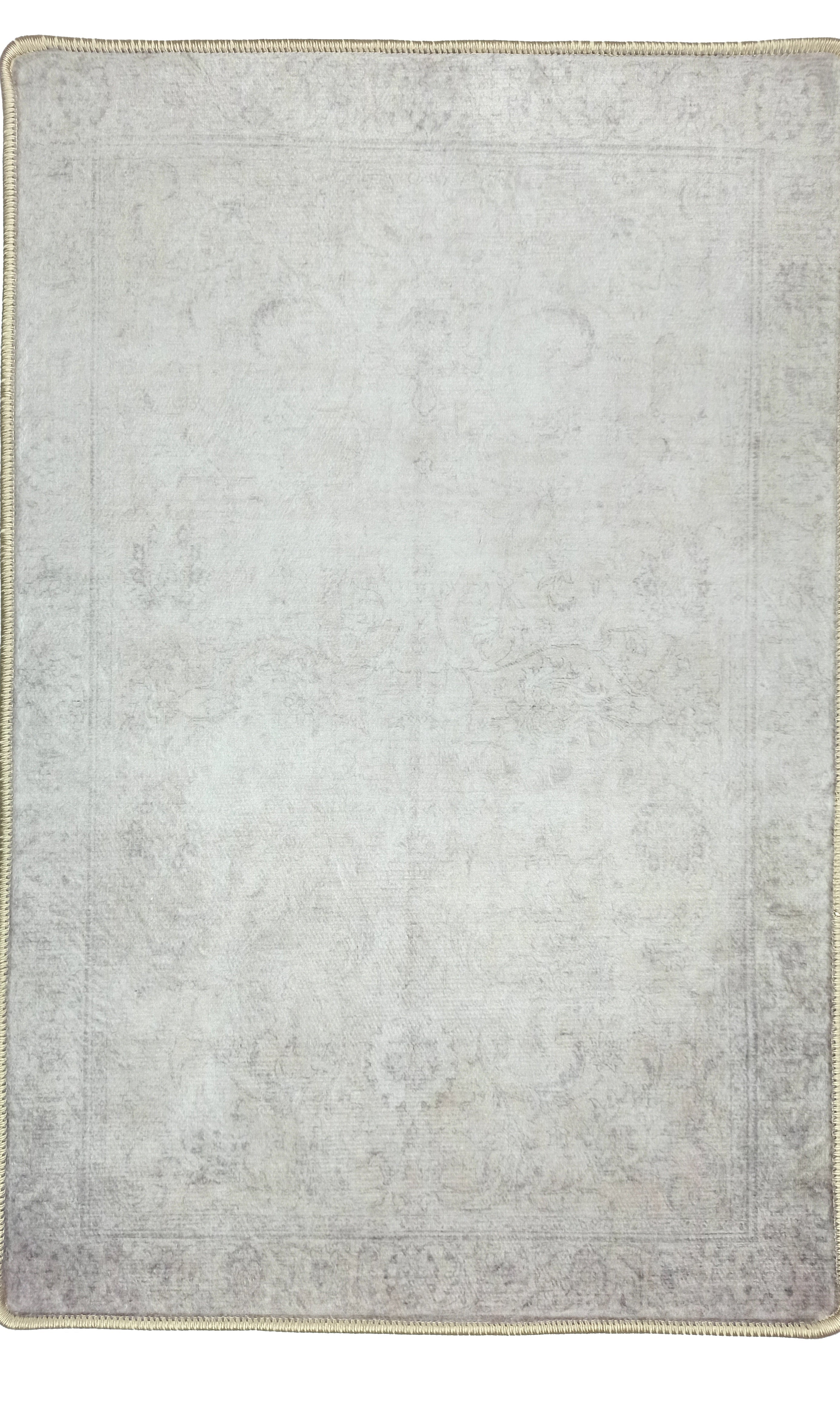 Bona Neutral Faded Pink Beige Blush Rug