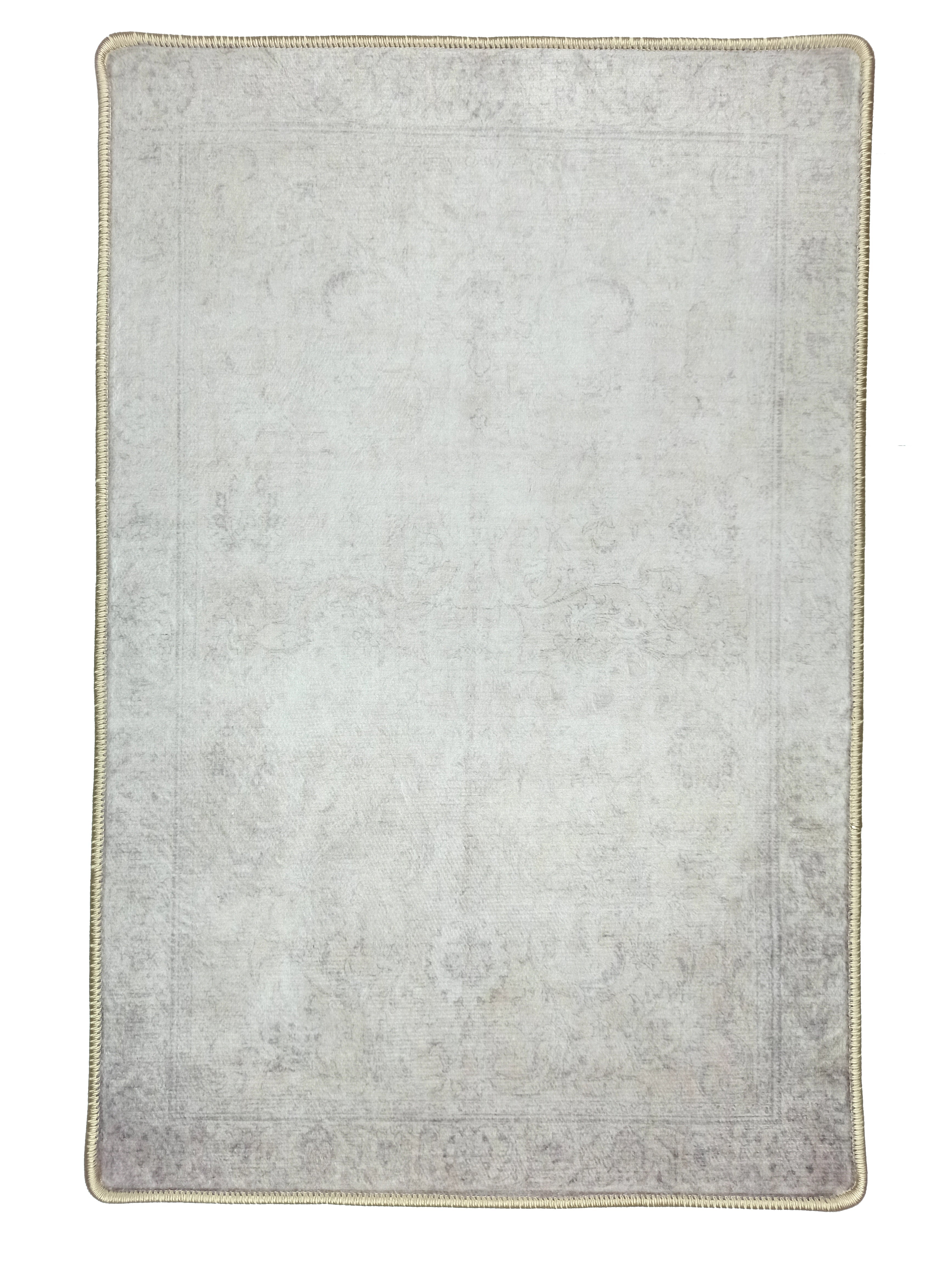 Bona Neutral Faded Pink Beige Blush Rug