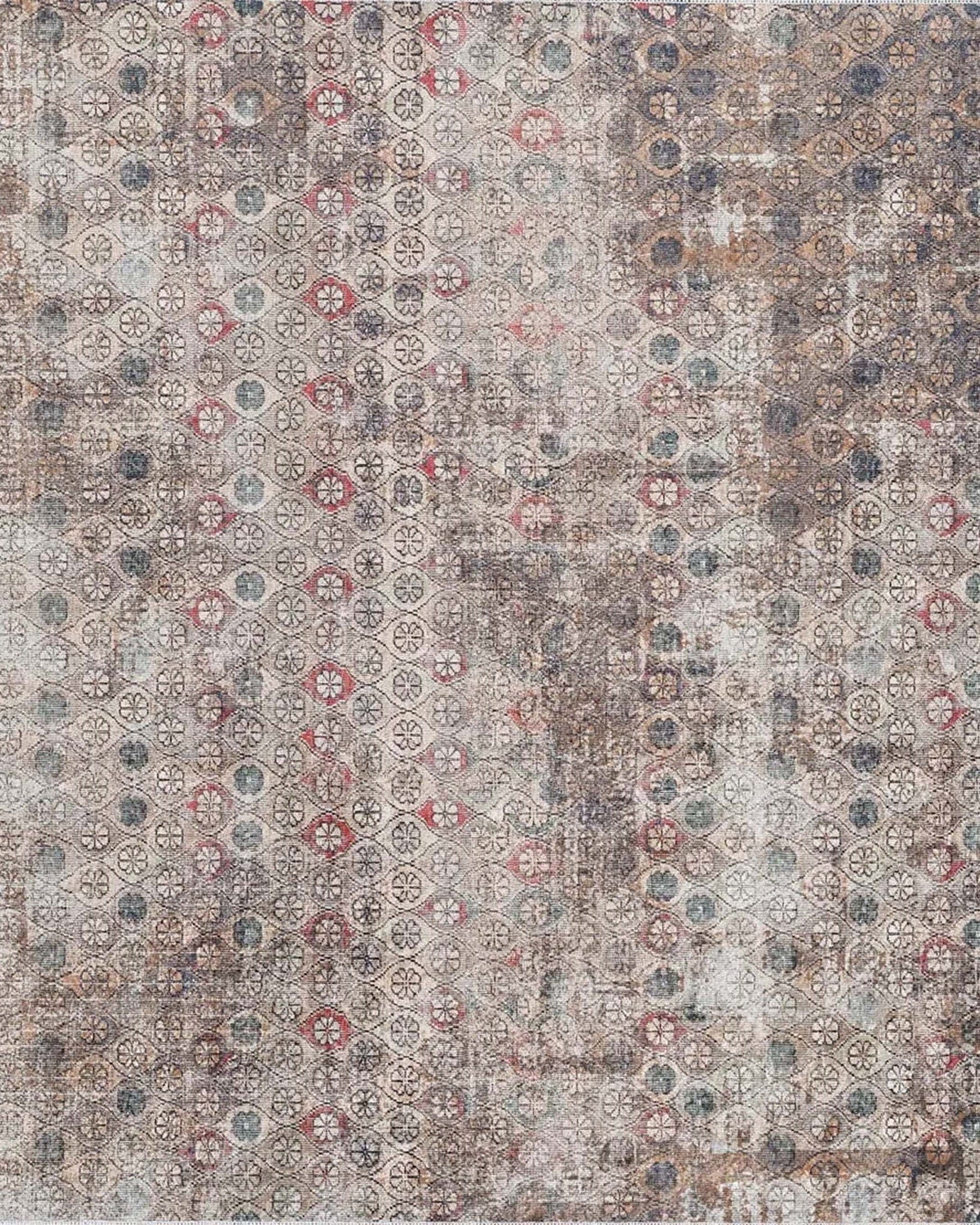 Bora Turkish Oushak Brown Rug
