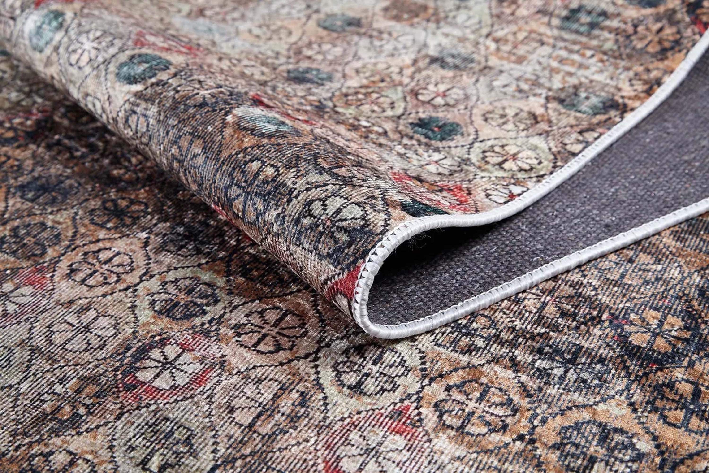 Bora Turkish Oushak Brown Rug