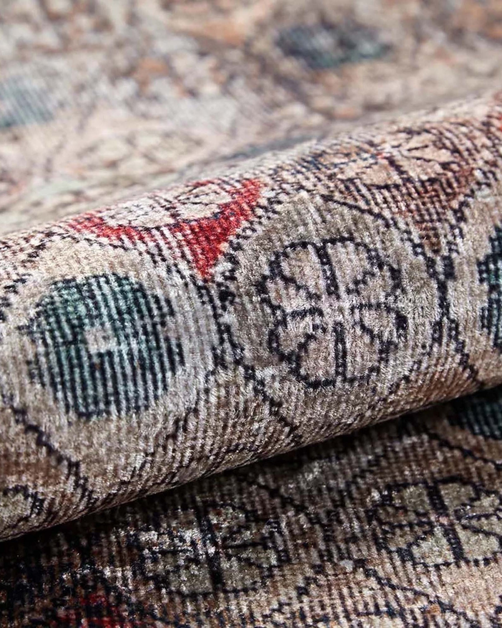 Bora Turkish Oushak Brown Rug