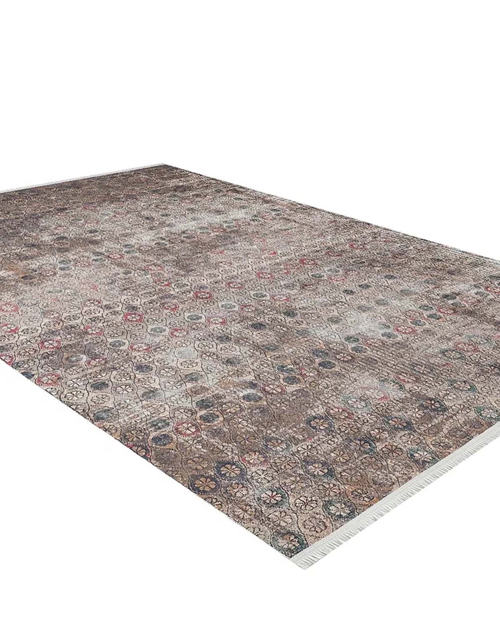 Bora Turkish Oushak Brown Rug