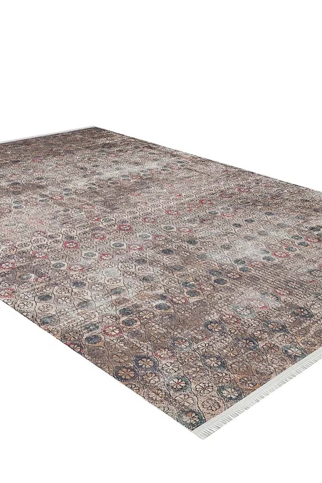 Bora Turkish Oushak Brown Rug