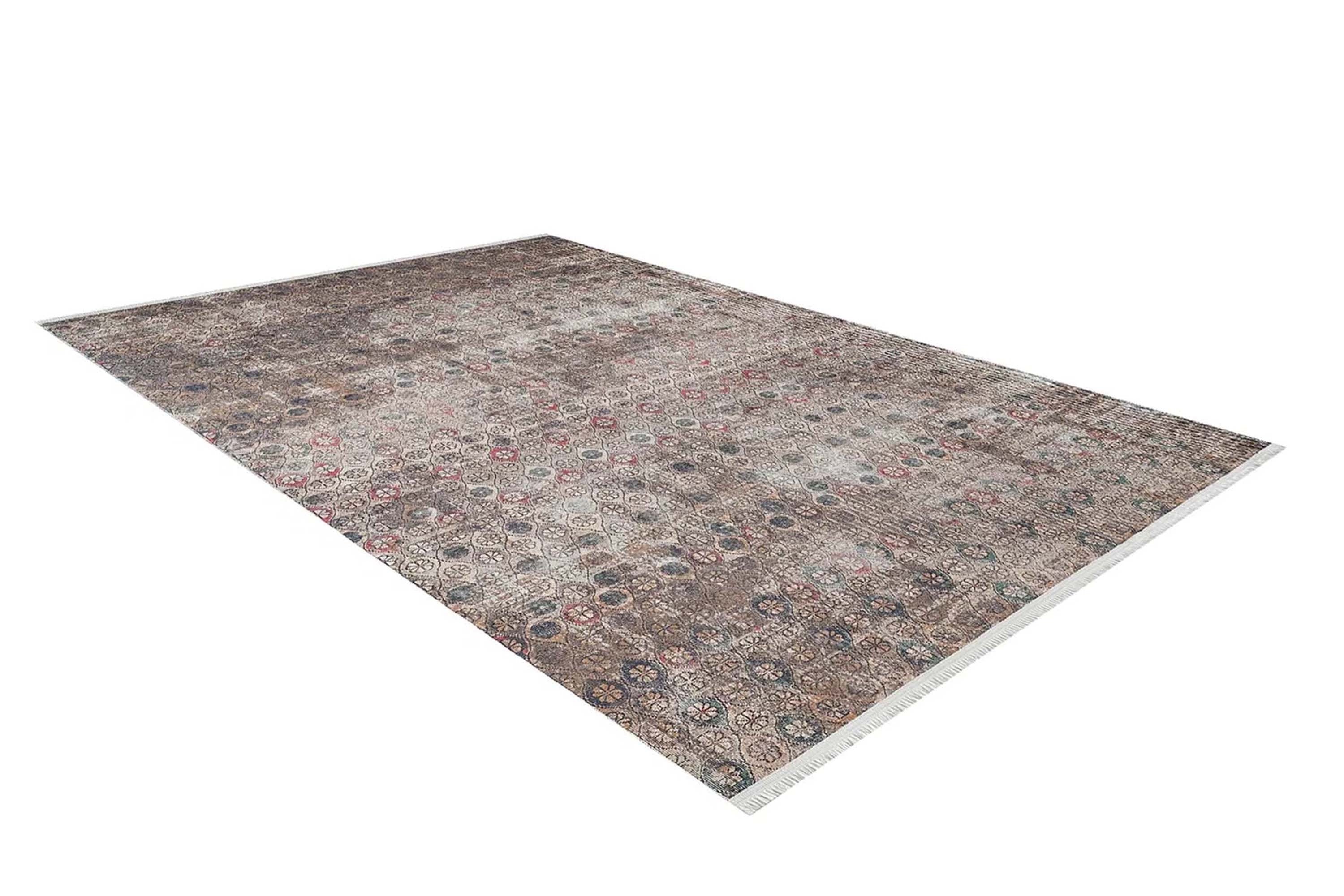 Bora Turkish Oushak Brown Rug