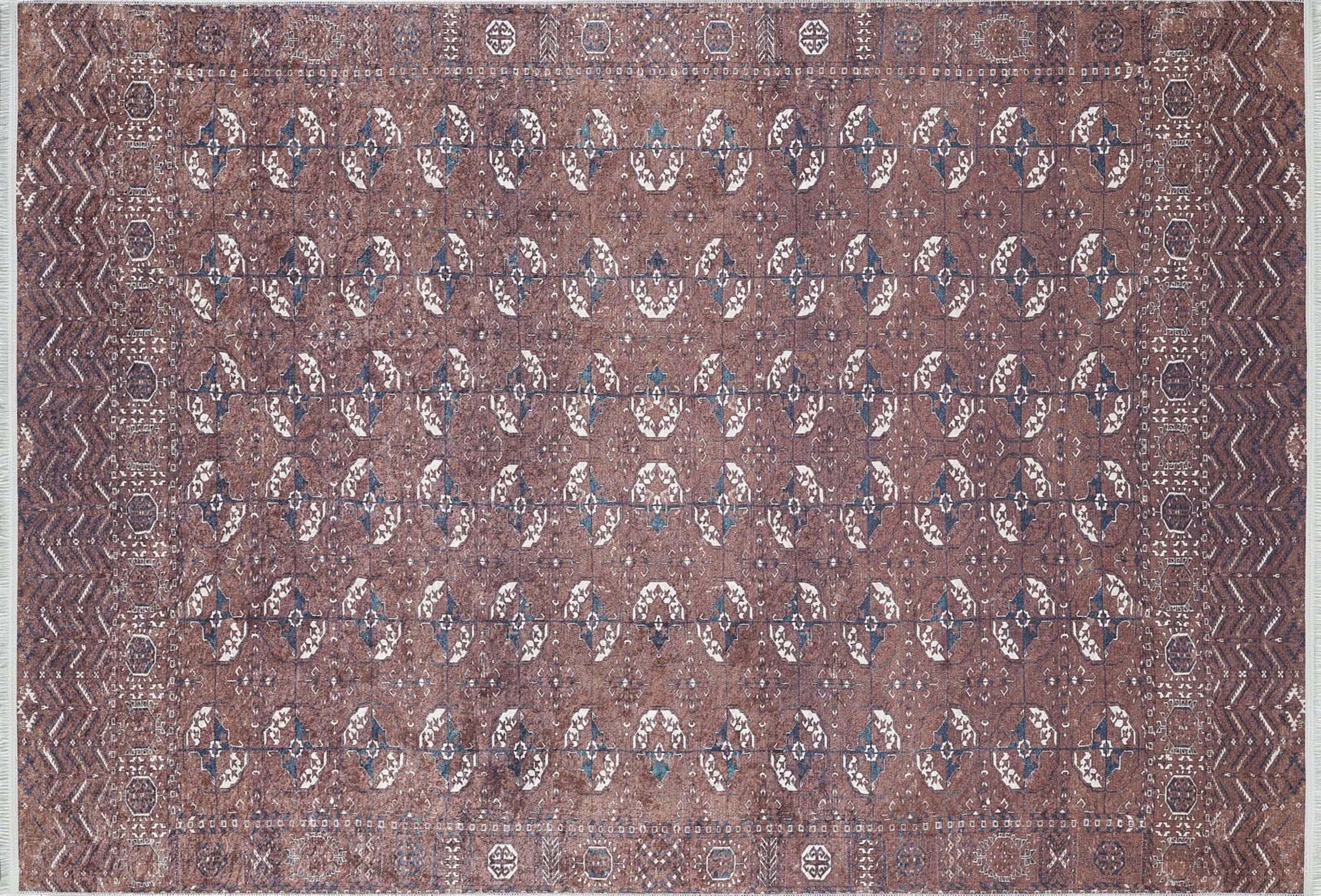 Bura Brown Bokhara Afghan Rug