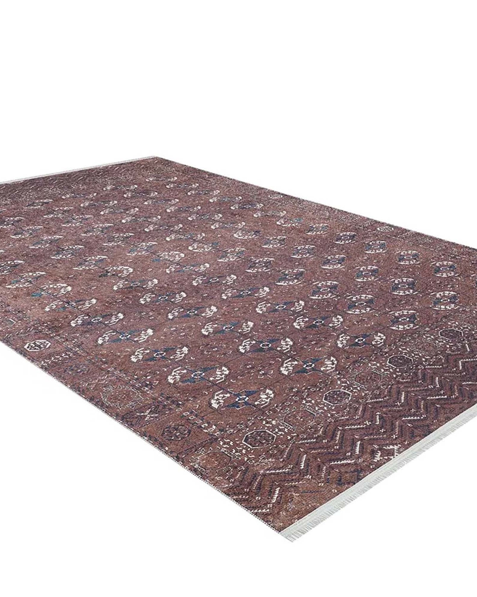 Bura Brown Bokhara Afghan Rug