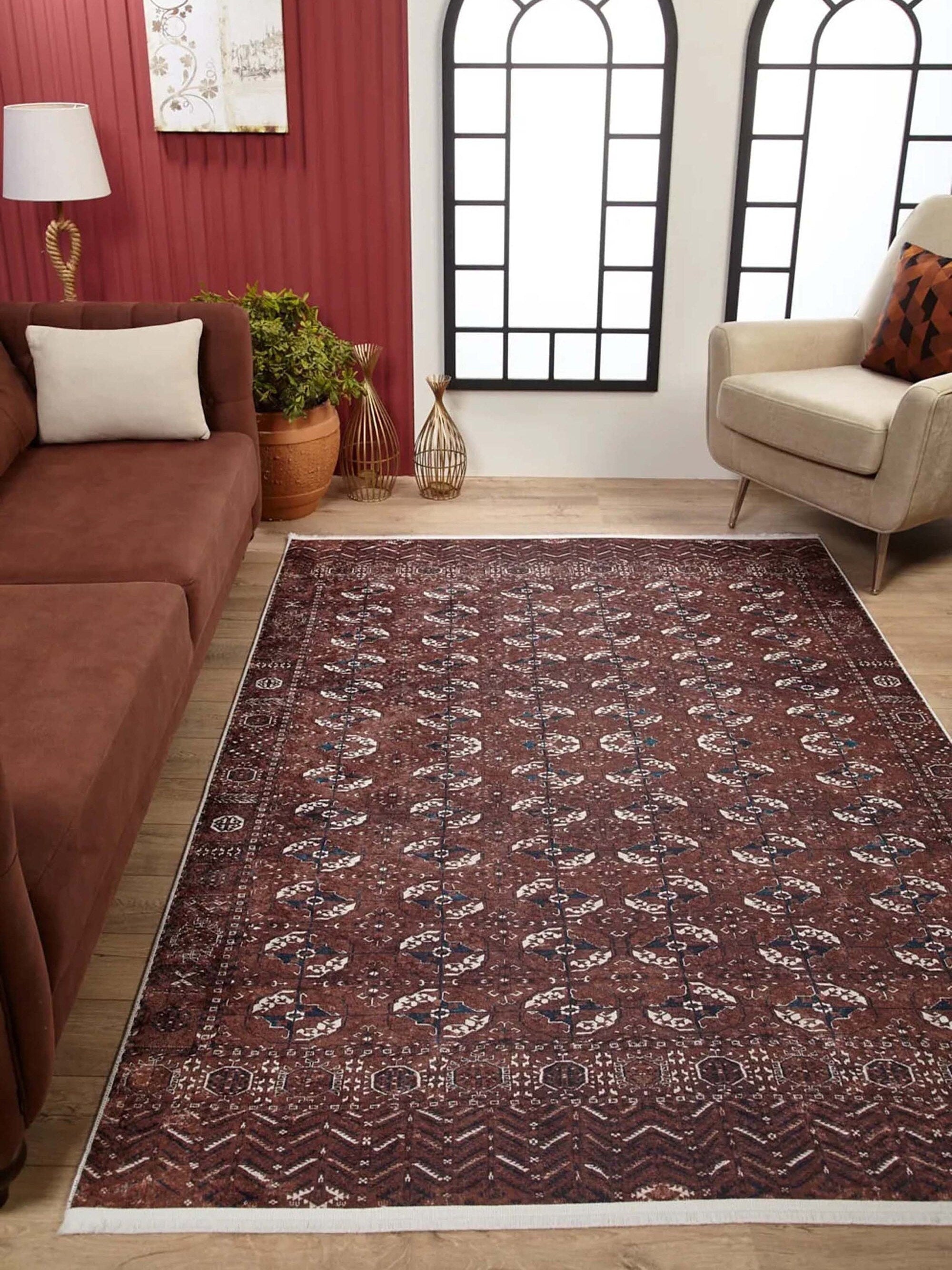 Bura Brown Bokhara Afghan Rug