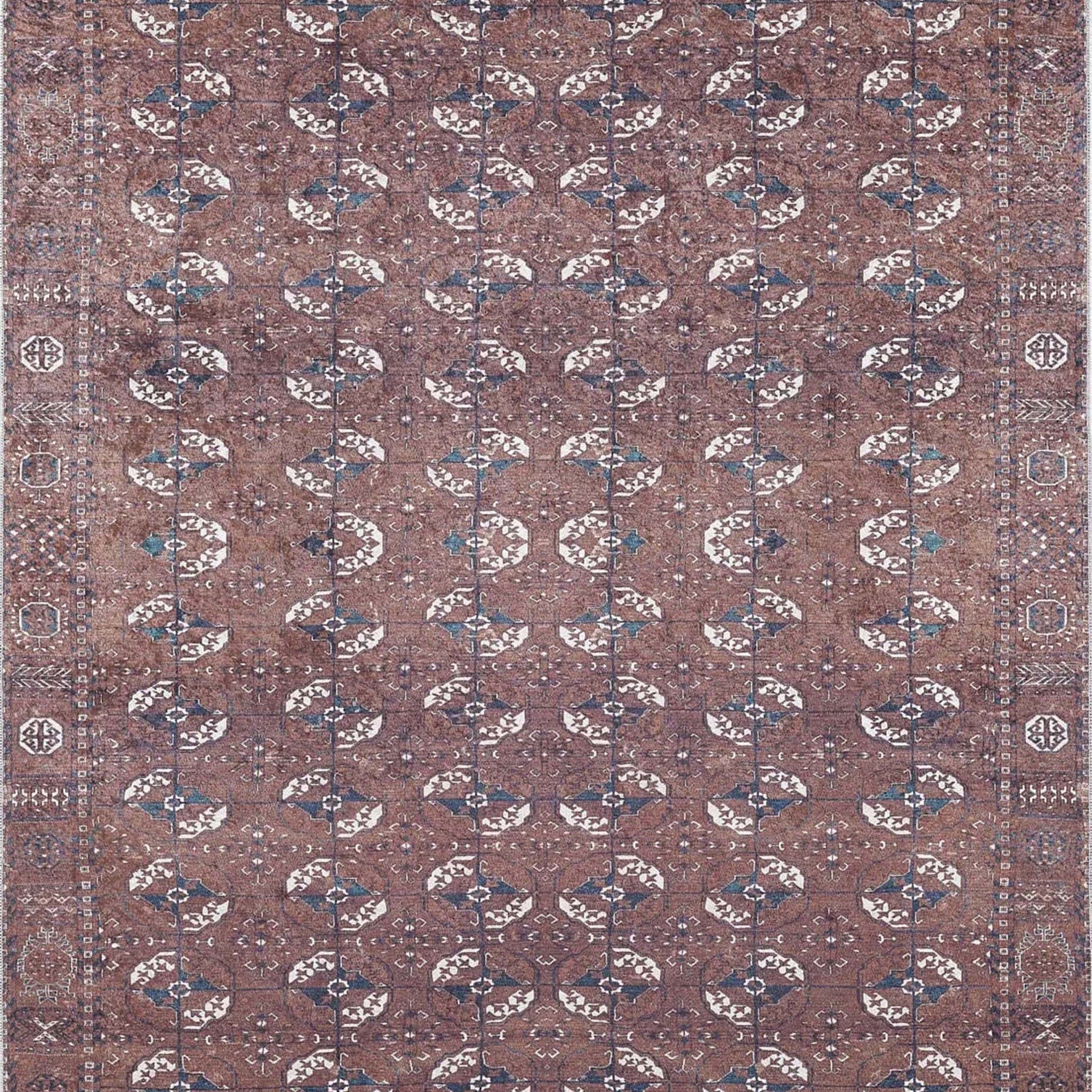 Bura Brown Bokhara Afghan Rug