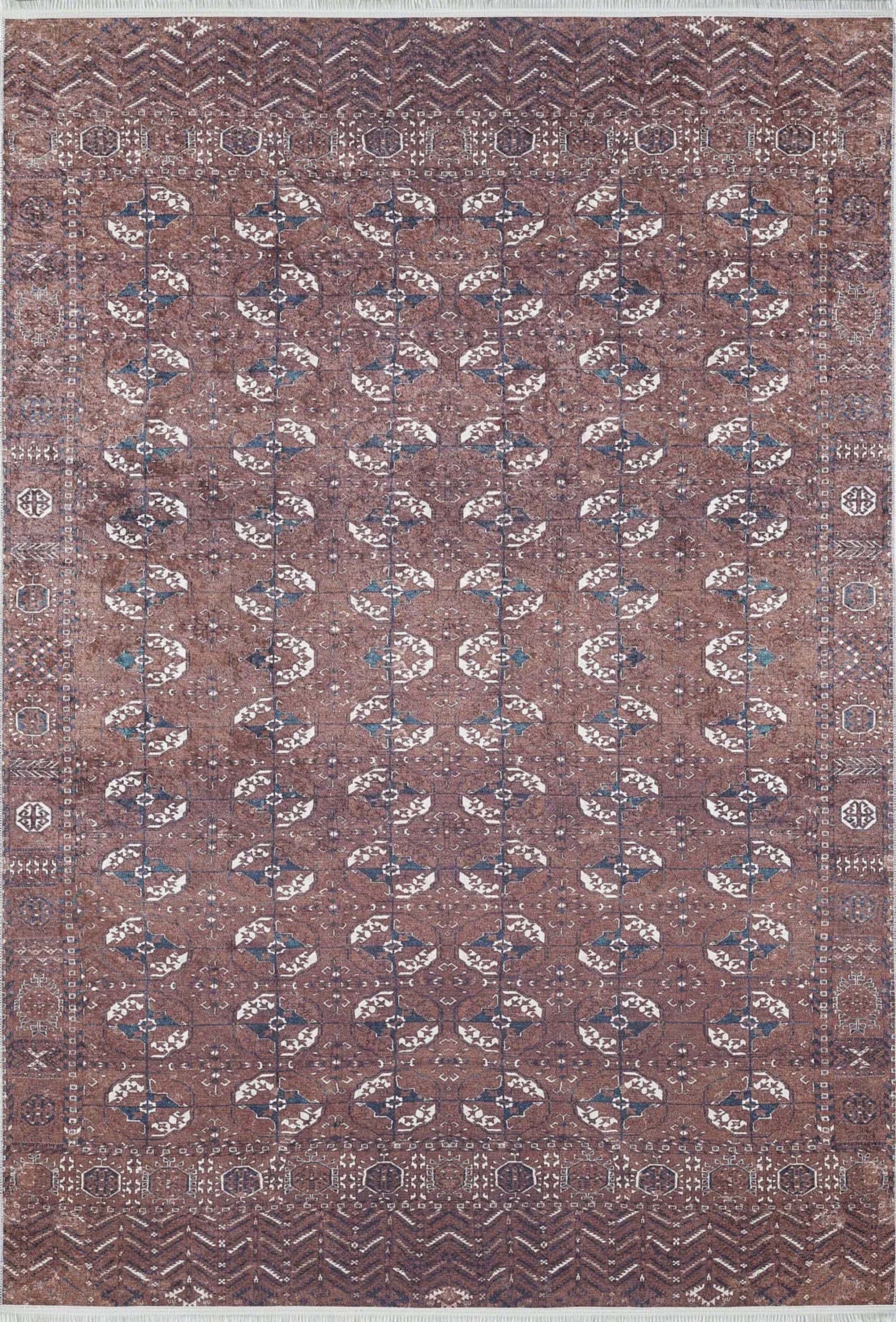 Bura Brown Bokhara Afghan Rug