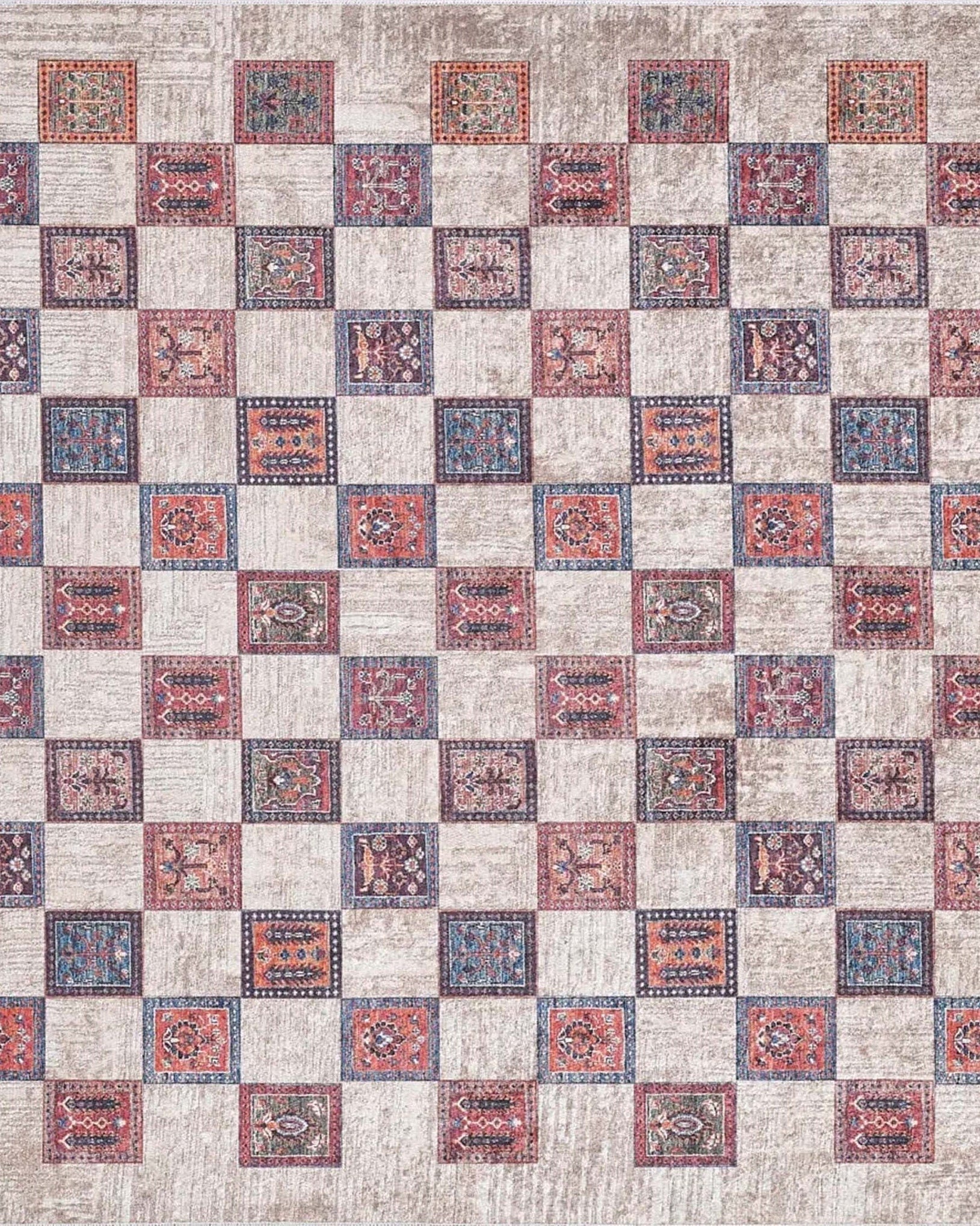 Cana Turkish Beige Blush & Gray Rug.