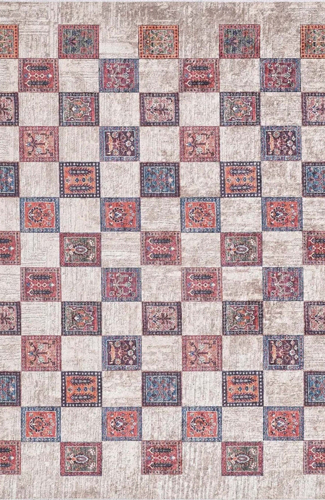 Cana Turkish Beige Blush & Gray Rug.