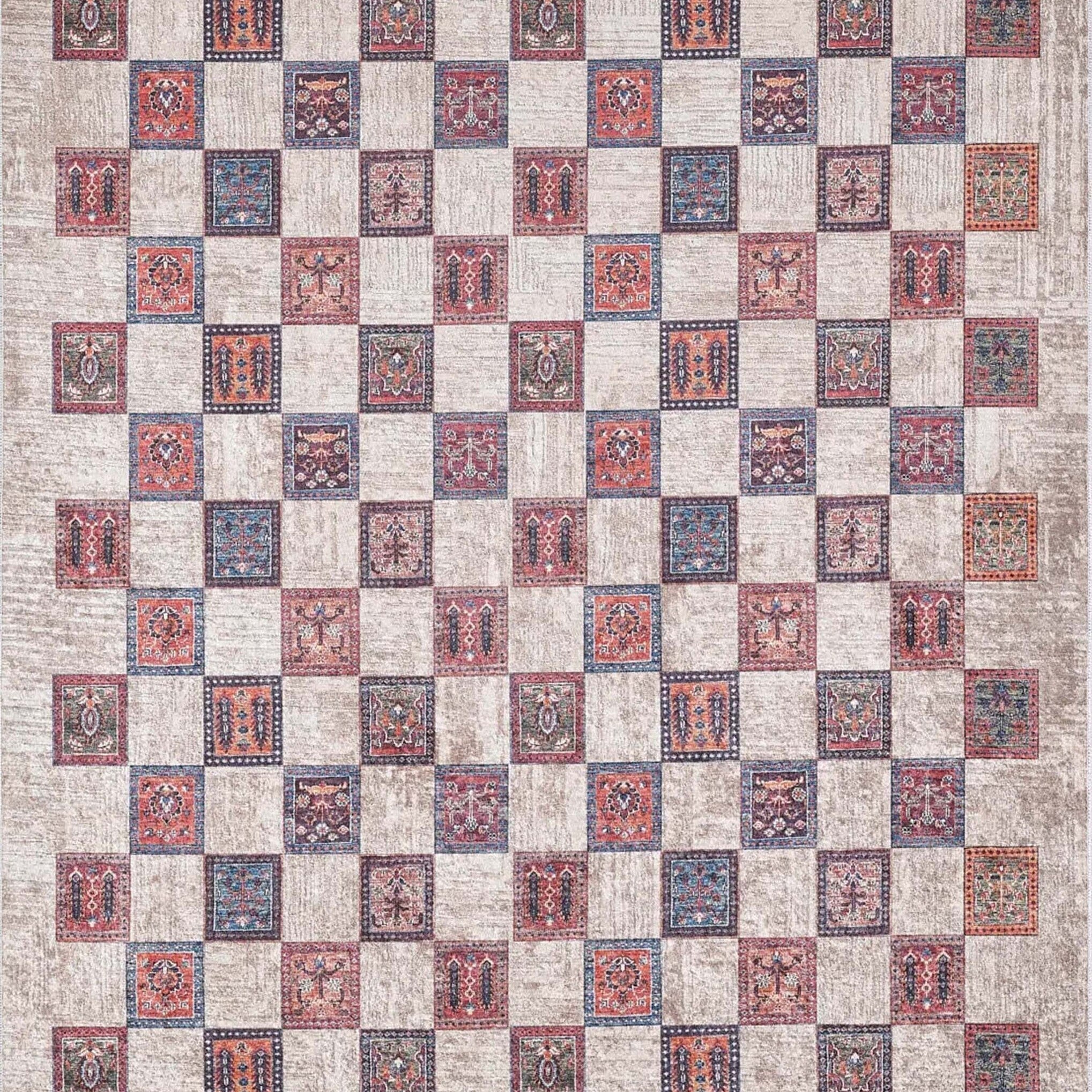 Cana Turkish Beige Blush & Gray Rug.