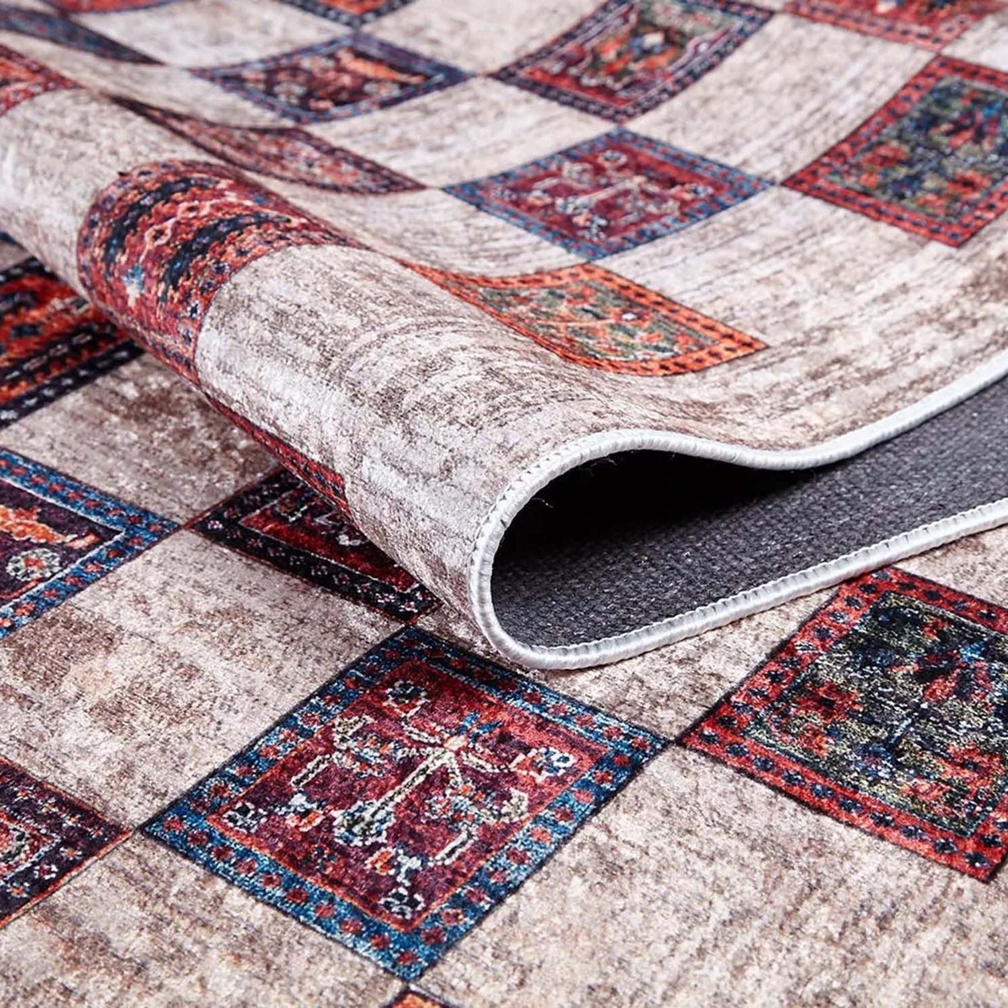 Cana Turkish Beige Blush & Gray Rug.